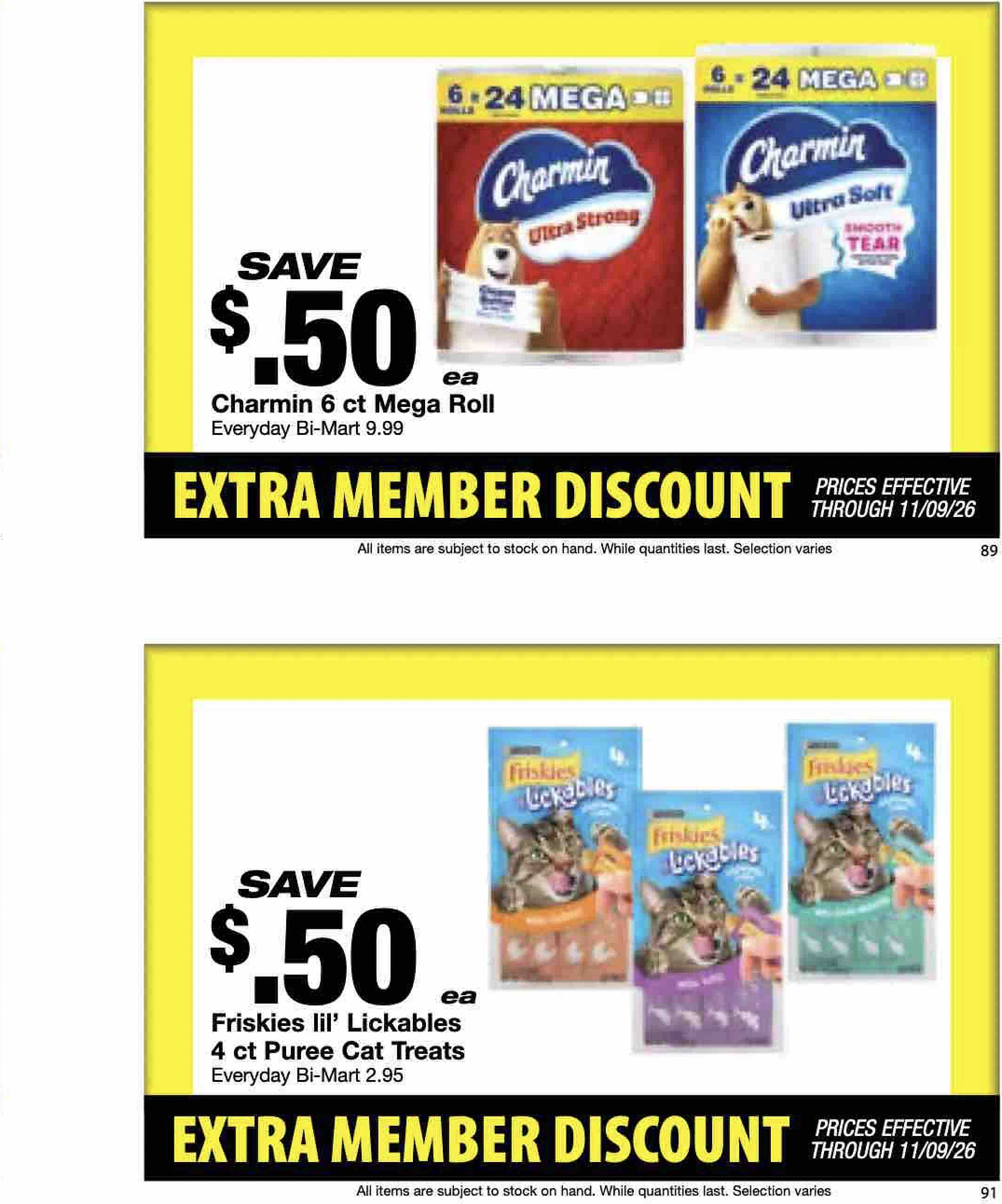 Bi-Mart October 26 Extra Member Discount - Page 47