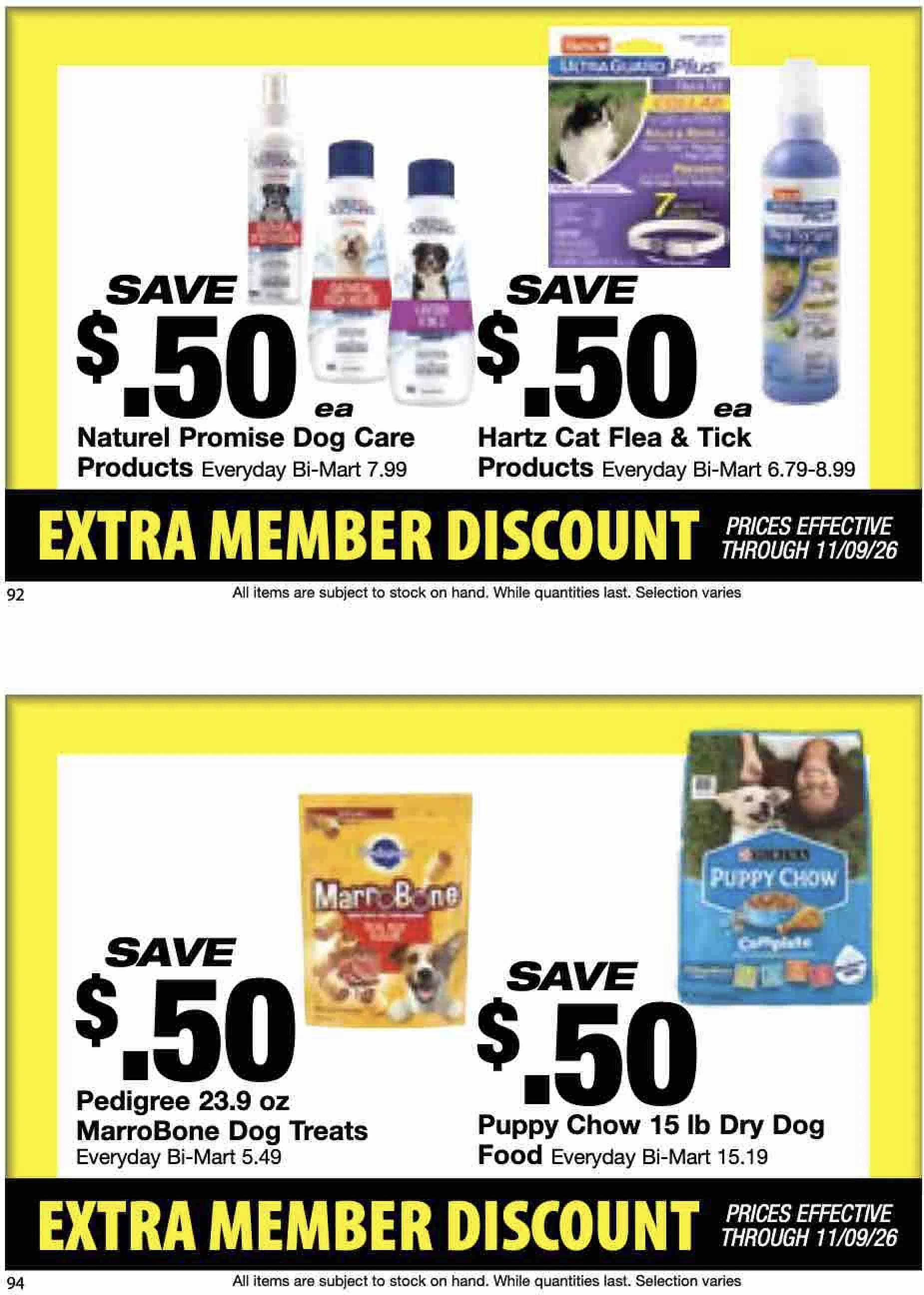 Bi-Mart October 26 Extra Member Discount - Page 48