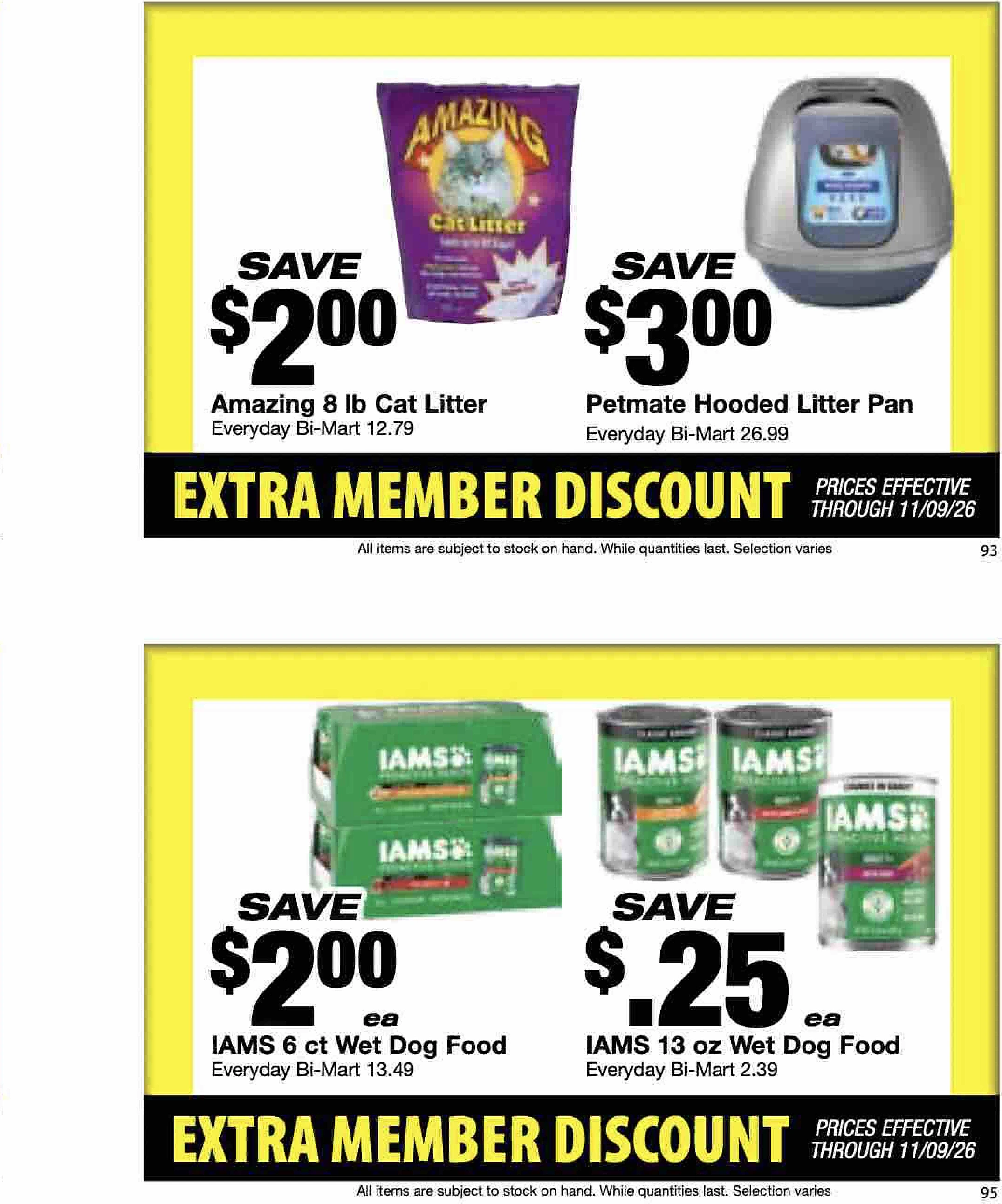 Bi-Mart October 26 Extra Member Discount - Page 49