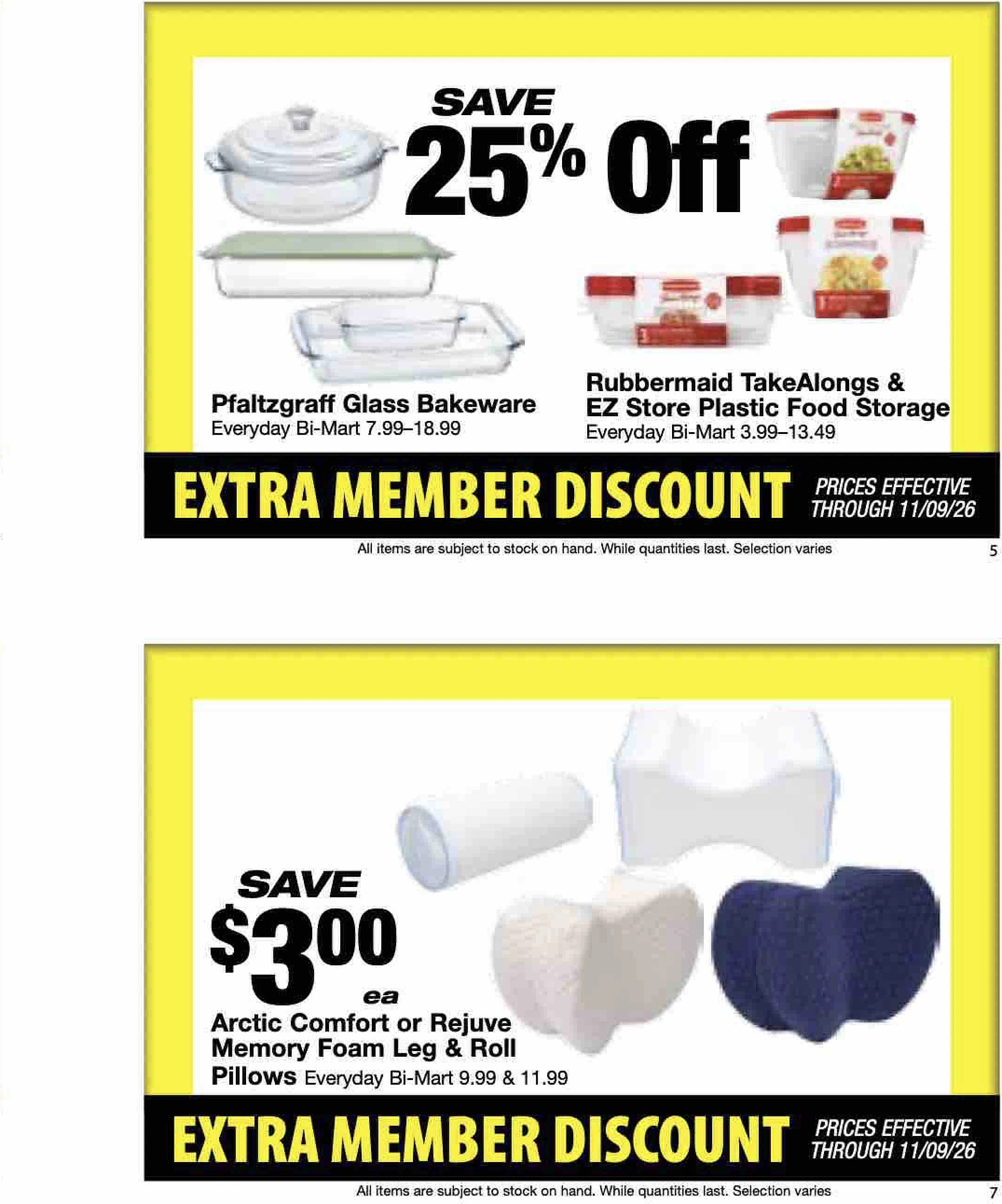 Bi-Mart October 26 Extra Member Discount - Page 5