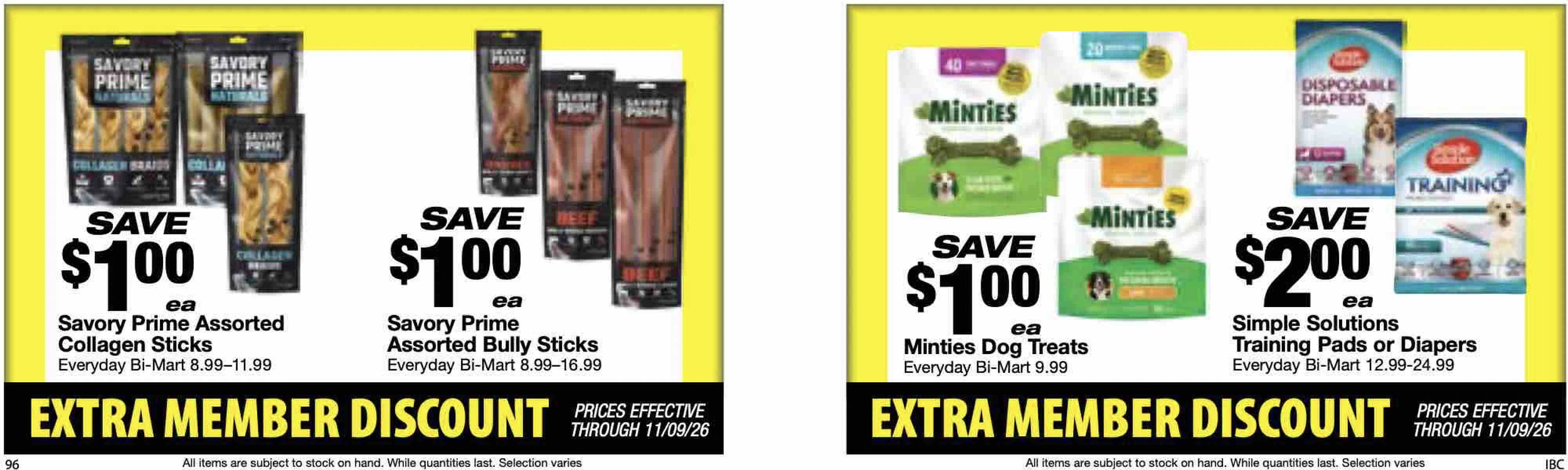 Bi-Mart October 26 Extra Member Discount - Page 50
