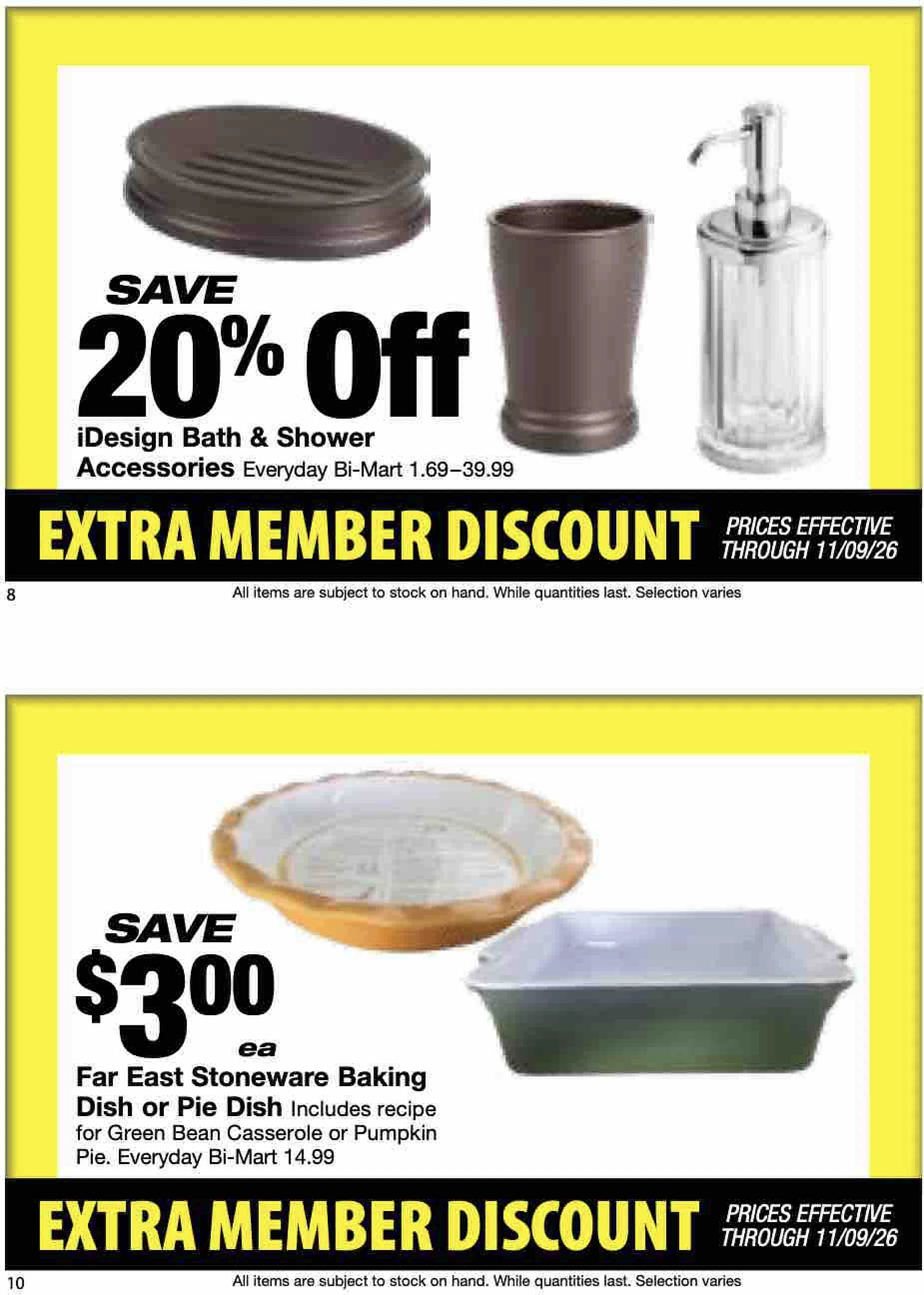 Bi-Mart October 26 Extra Member Discount - Page 6