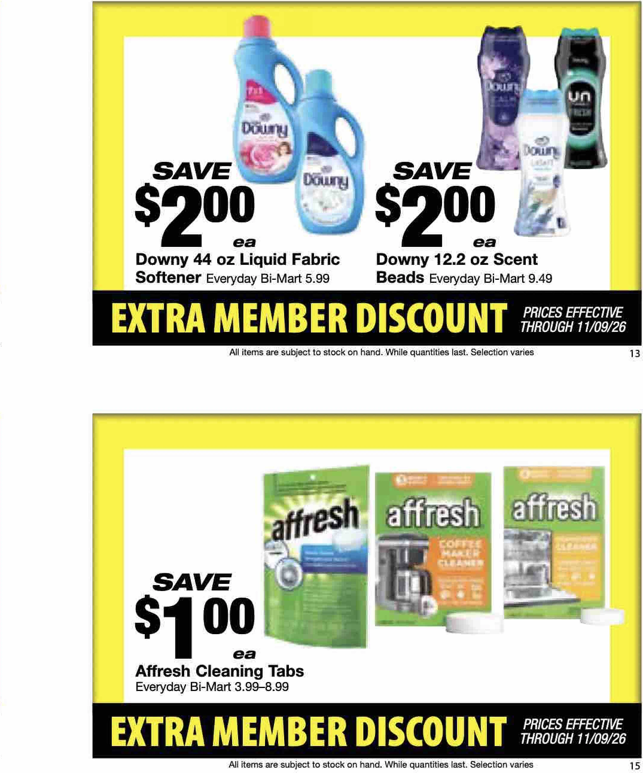 Bi-Mart October 26 Extra Member Discount - Page 9