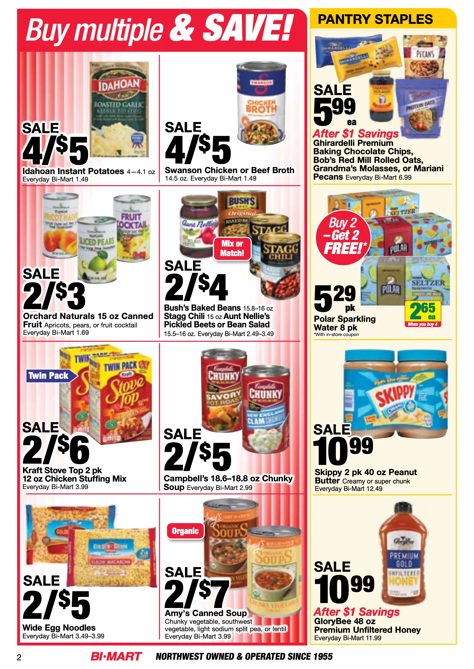 Bi-Mart October 13 Membership Savings Book - Page 2