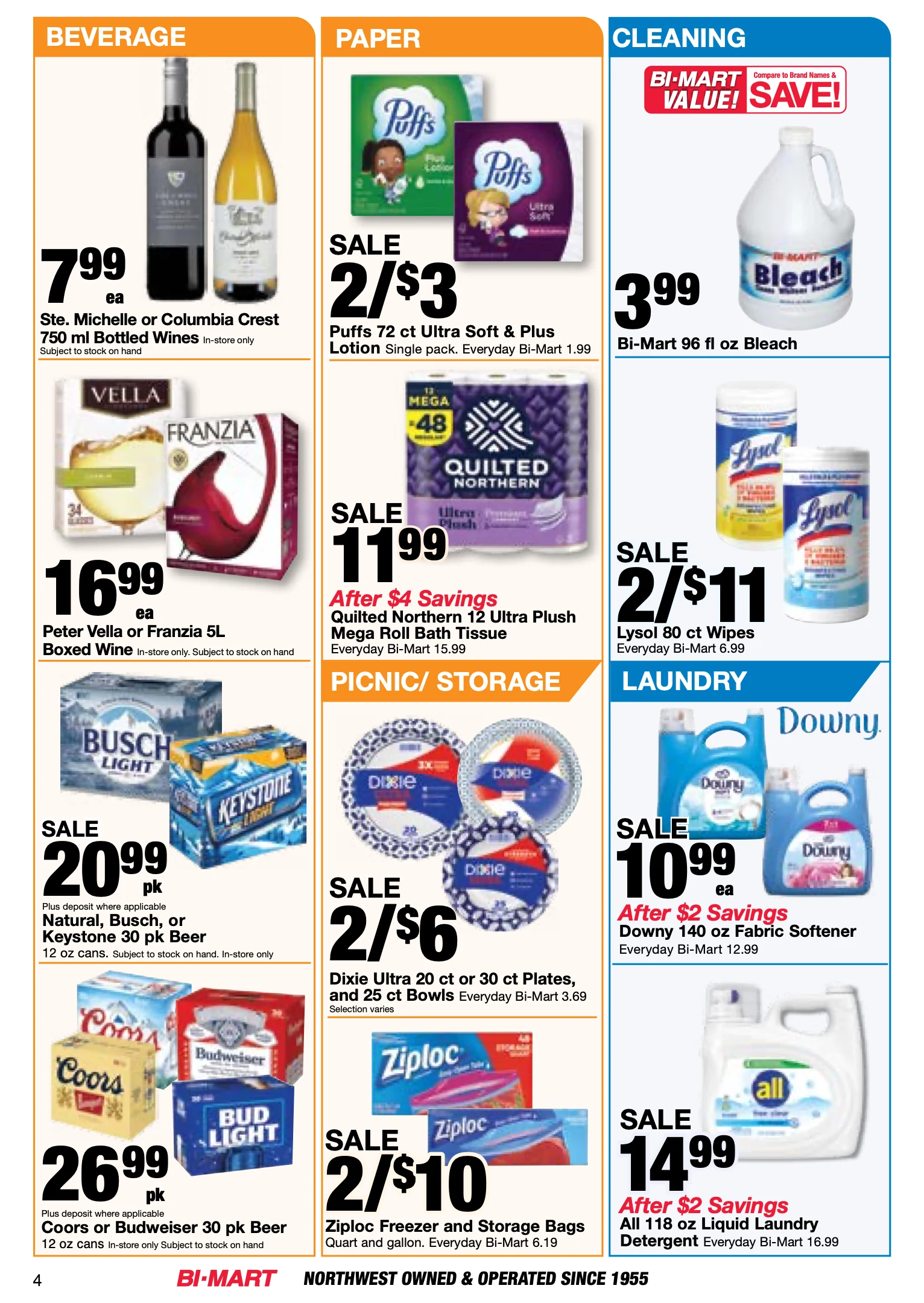 Bi-Mart October 13 Membership Savings Book - Page 4