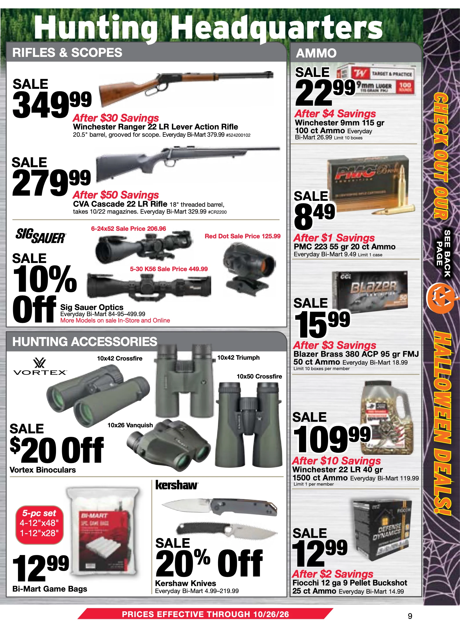 Bi-Mart October 13 Membership Savings Book - Page 9