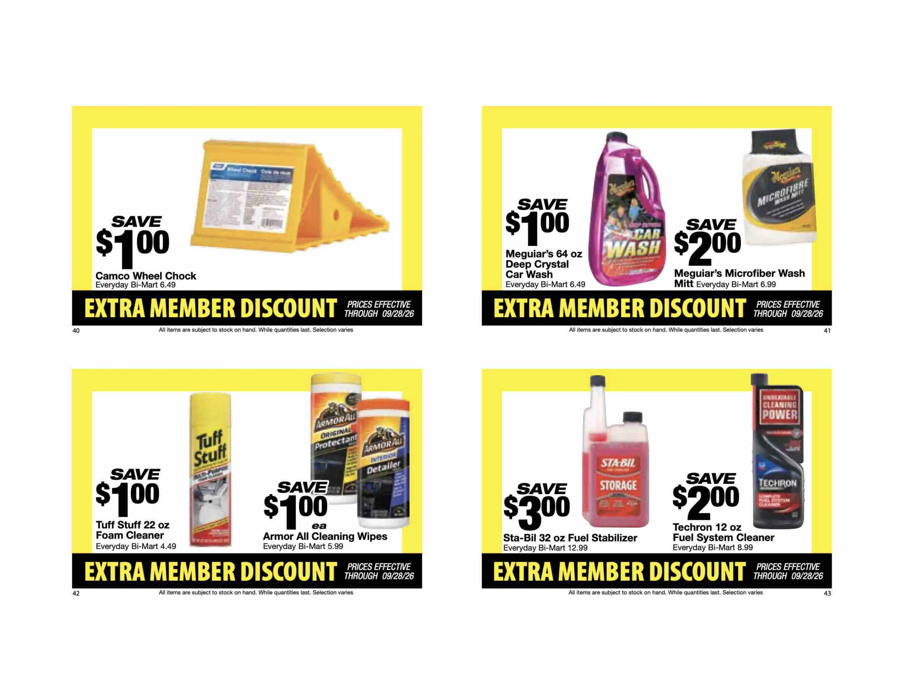 Bi-Mart September 14 Extra Member Discount Book - Page 12