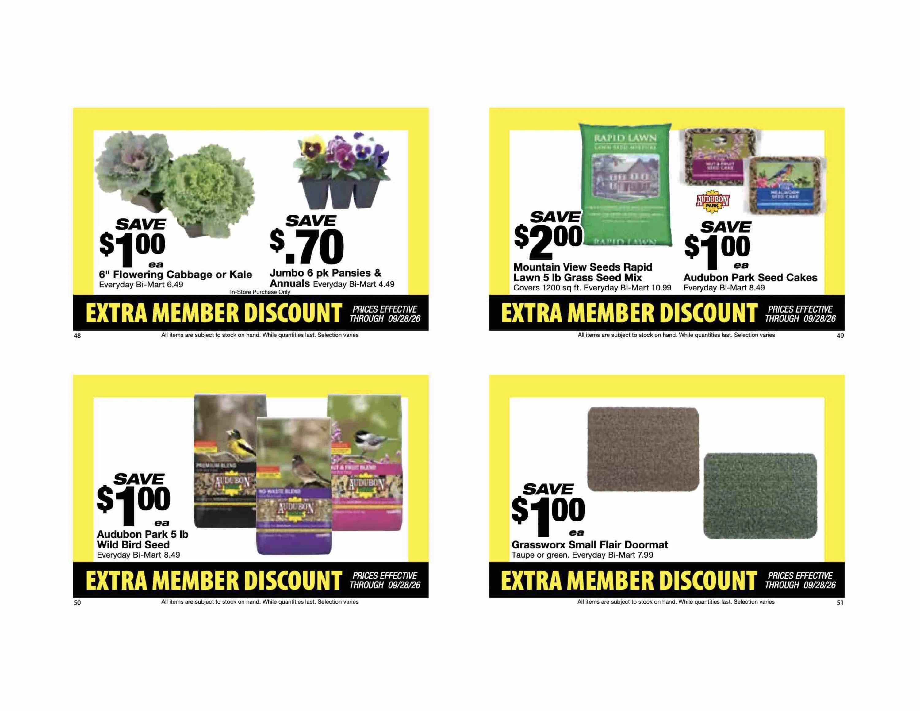 Bi-Mart September 14 Extra Member Discount Book - Page 14