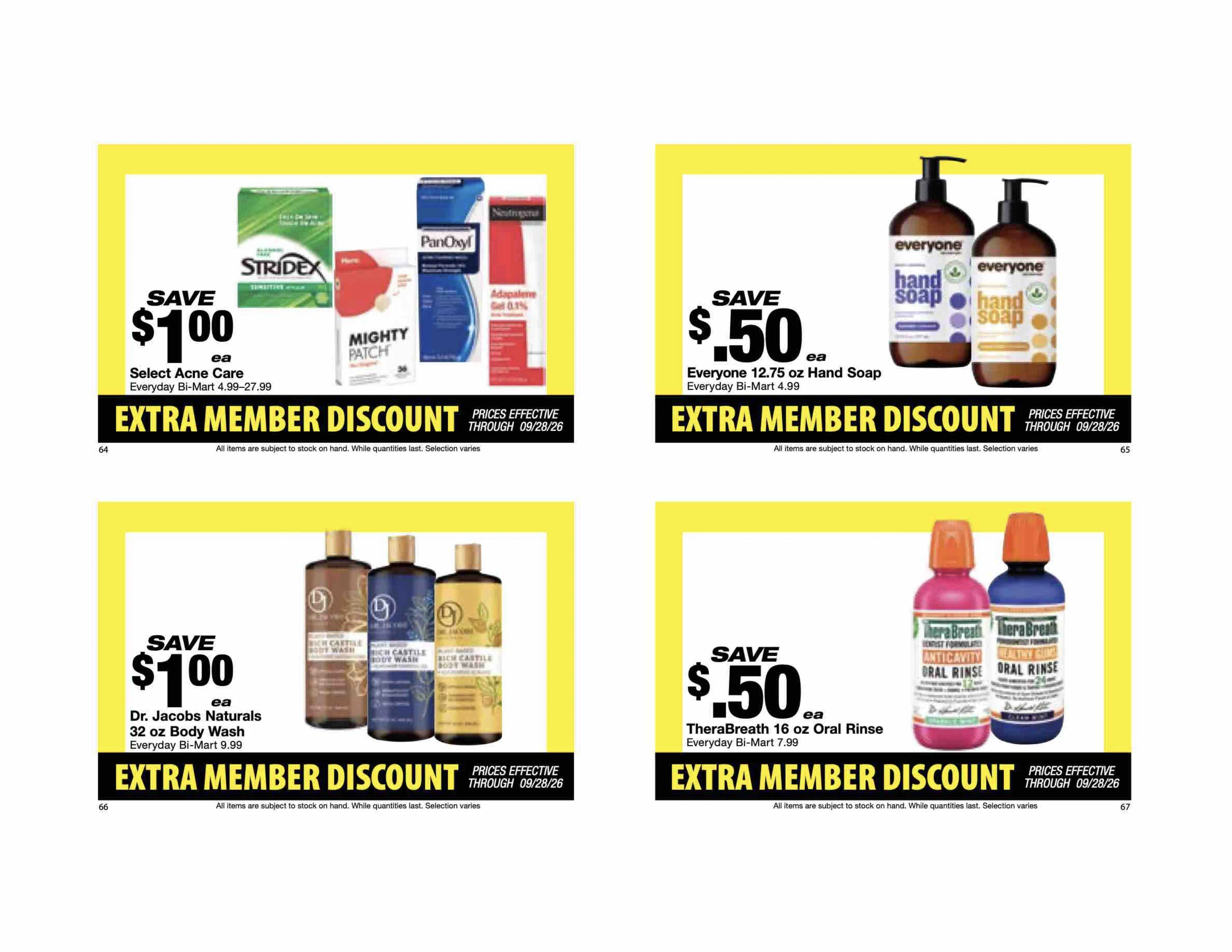 Bi-Mart September 14 Extra Member Discount Book - Page 18