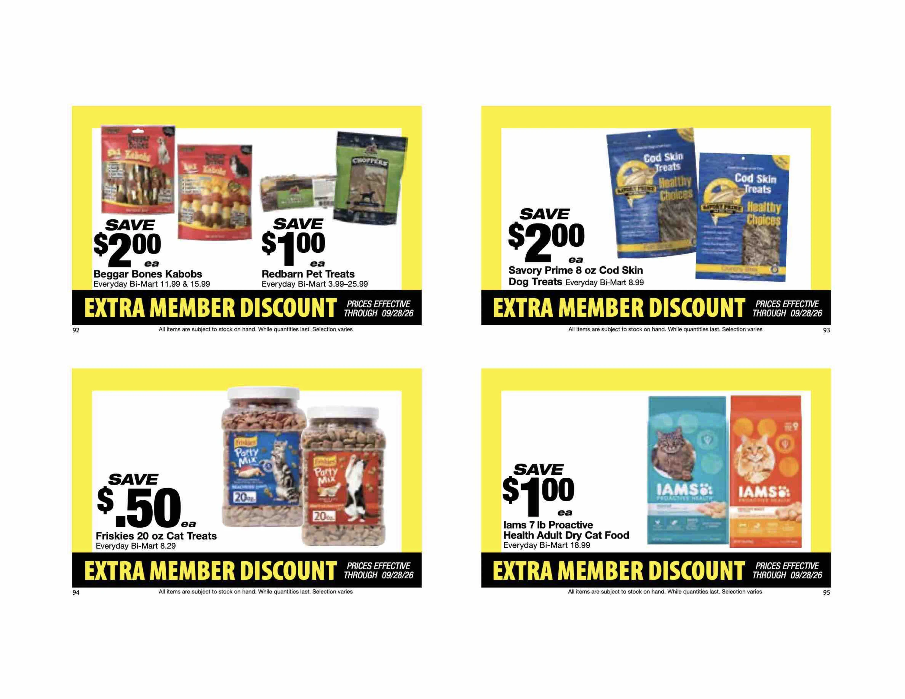 Bi-Mart September 14 Extra Member Discount Book - Page 25