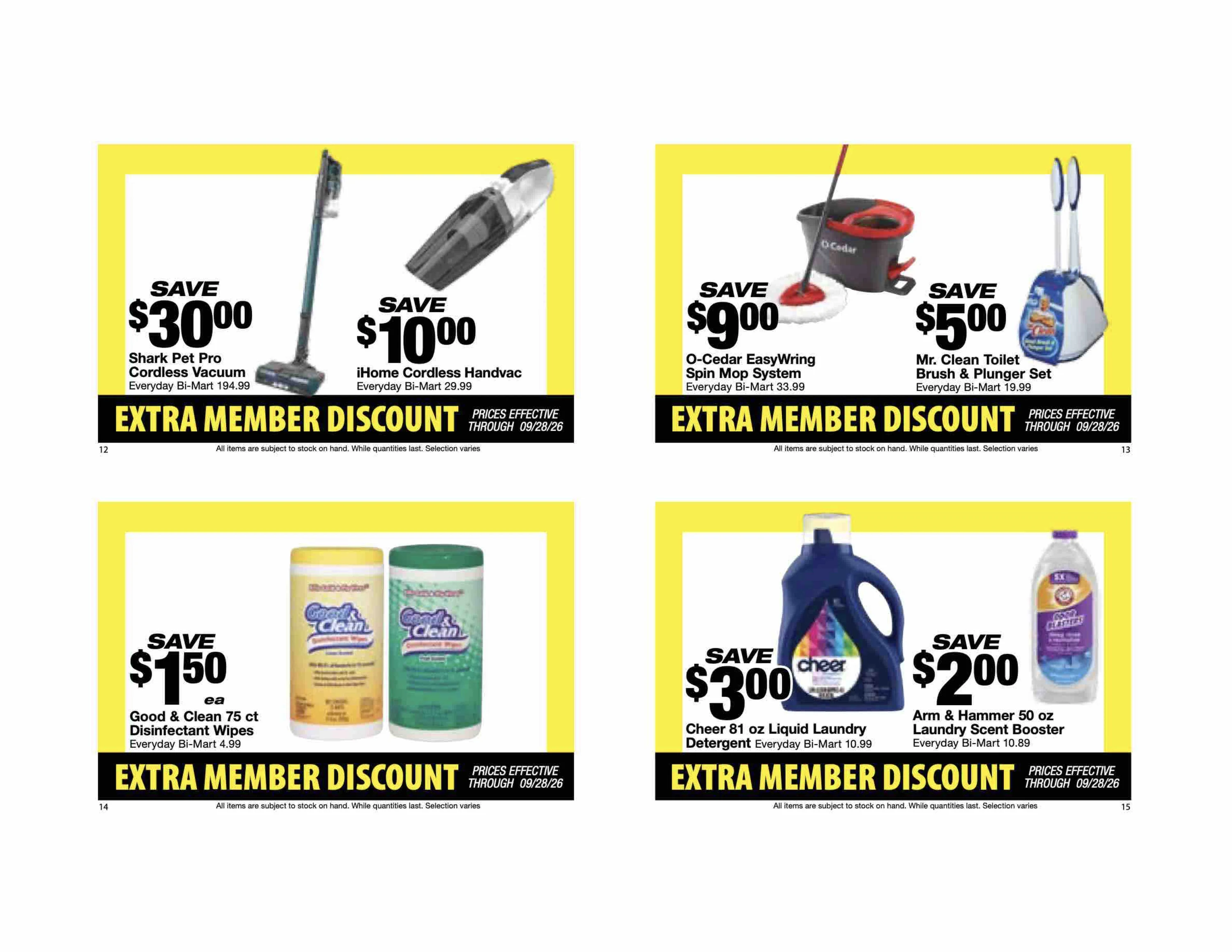 Bi-Mart September 14 Extra Member Discount Book - Page 5