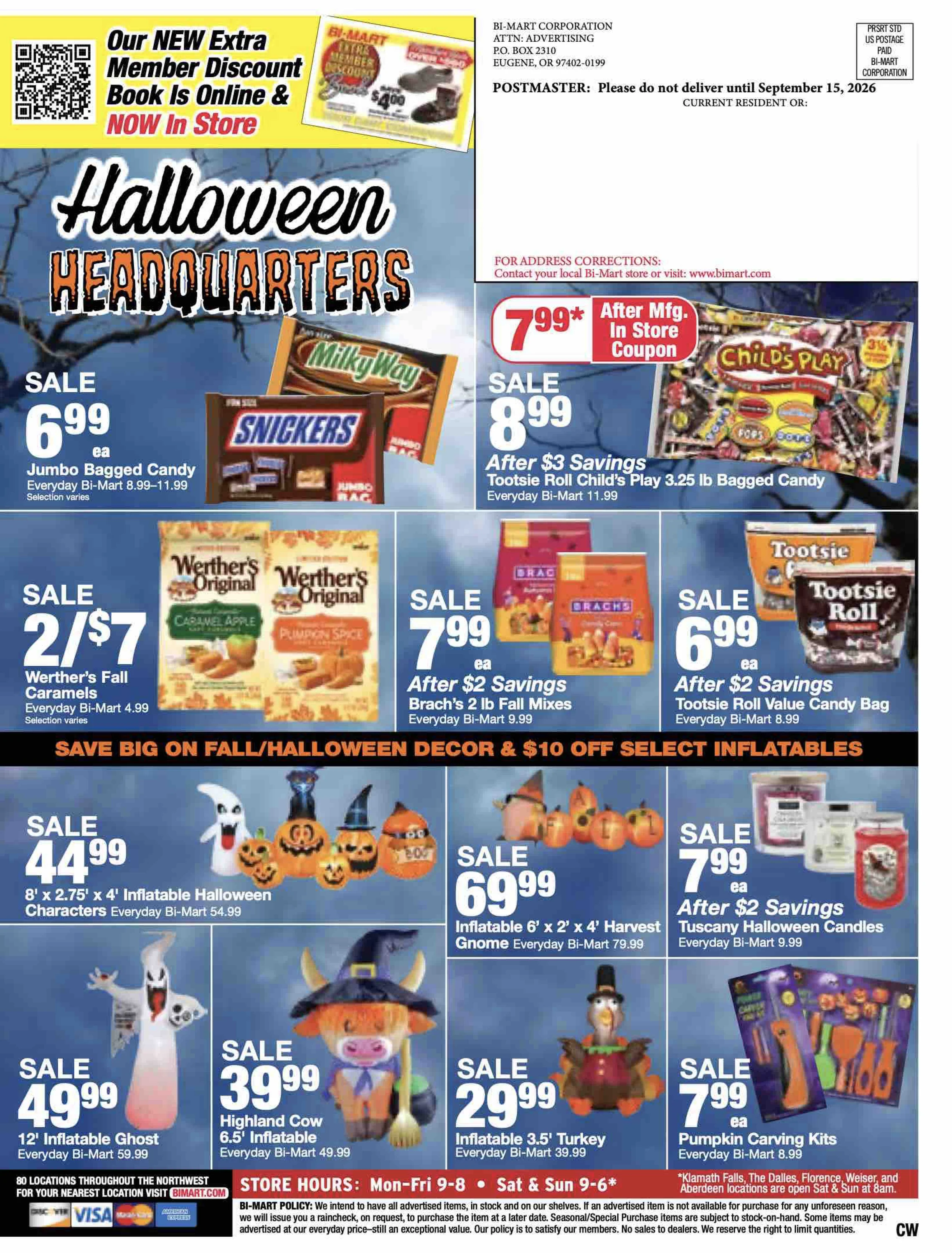 Bi-Mart September 15 Memberships Savings Book - Page 12
