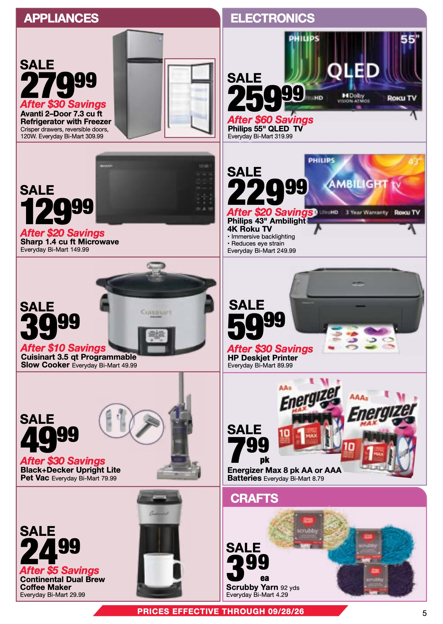 Bi-Mart September 15 Memberships Savings Book - Page 5