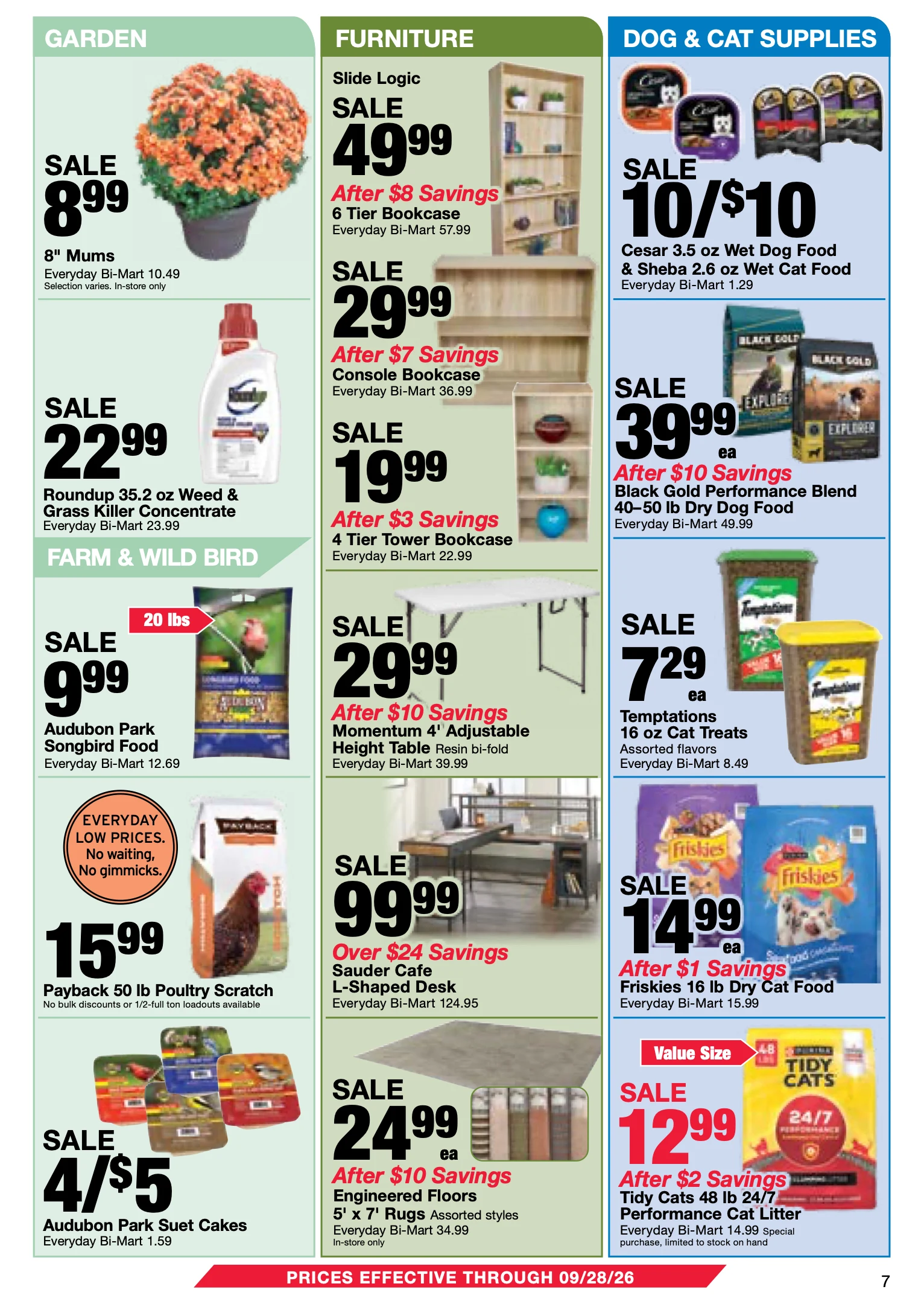 Bi-Mart September 15 Memberships Savings Book - Page 7