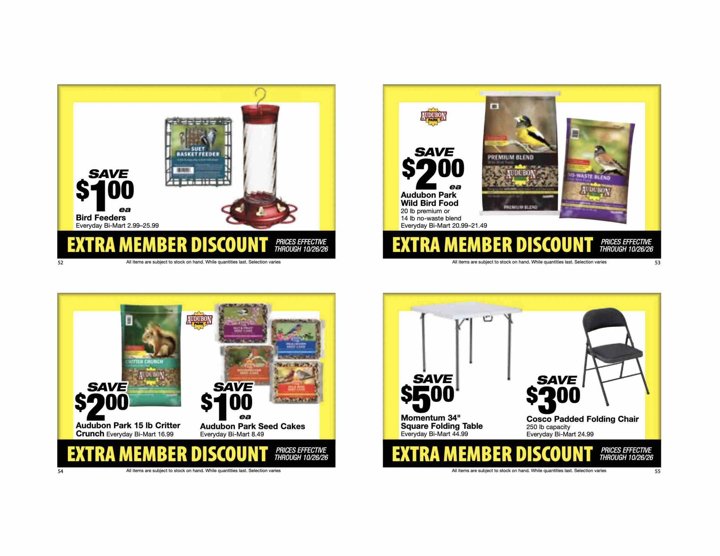 Bi-Mart October 12 Extra Member Discount Book - Page 15