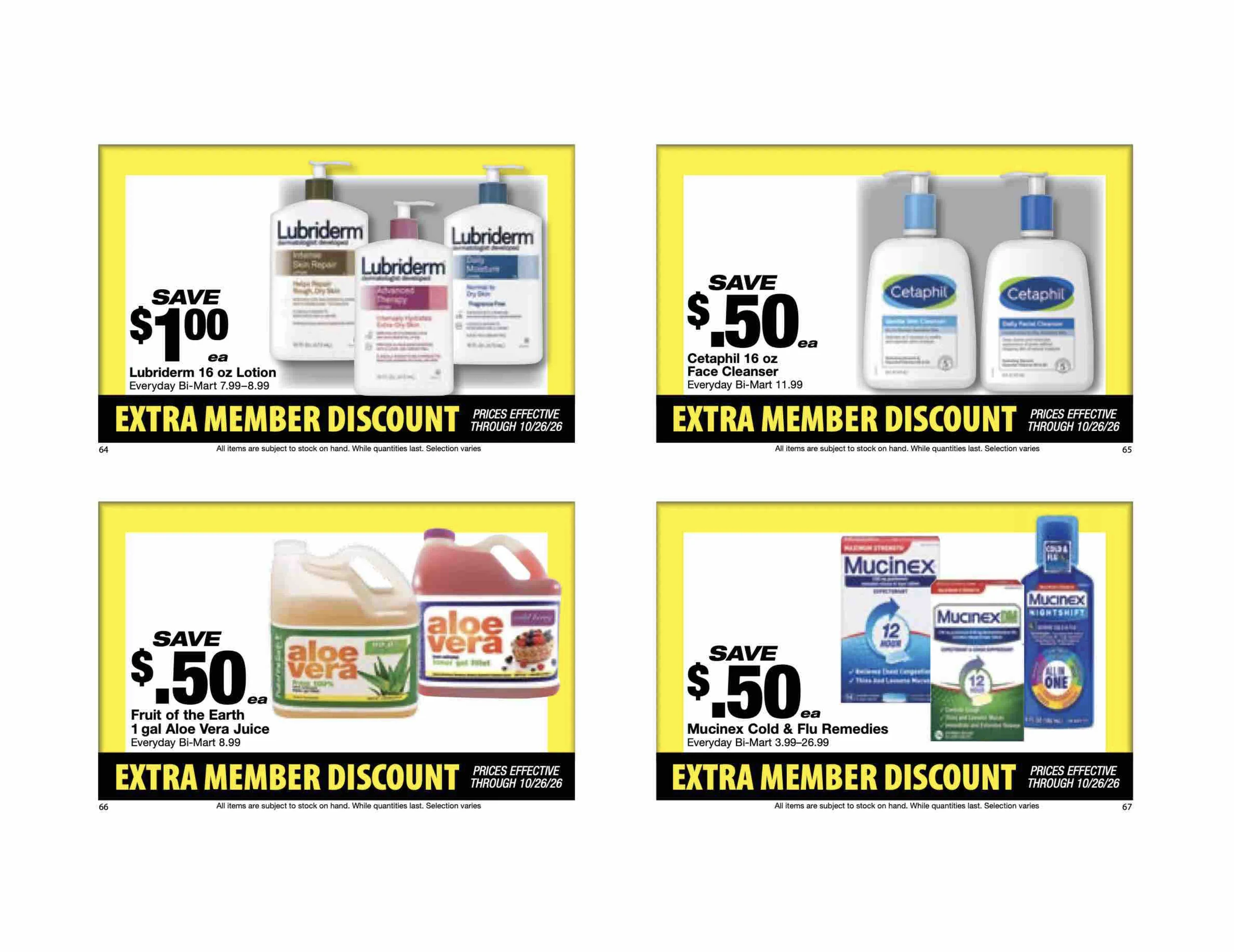 Bi-Mart October 12 Extra Member Discount Book - Page 18
