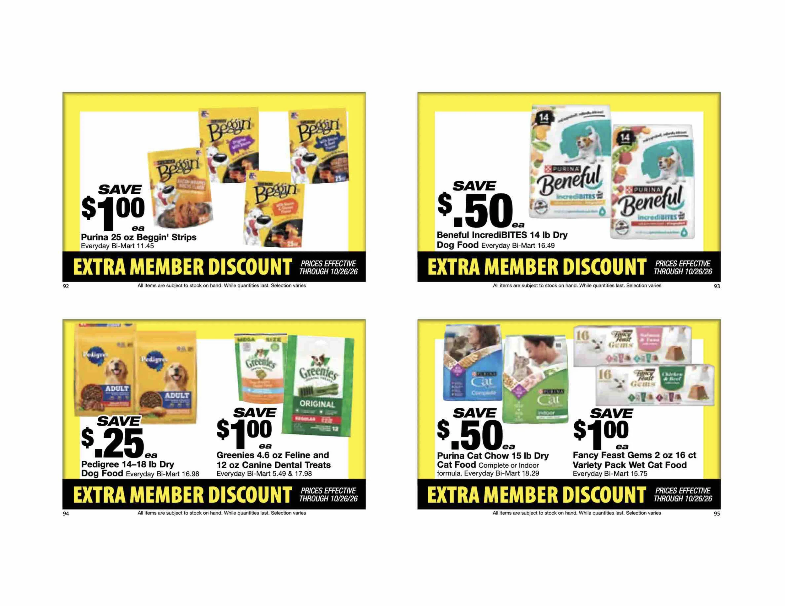 Bi-Mart October 12 Extra Member Discount Book - Page 25