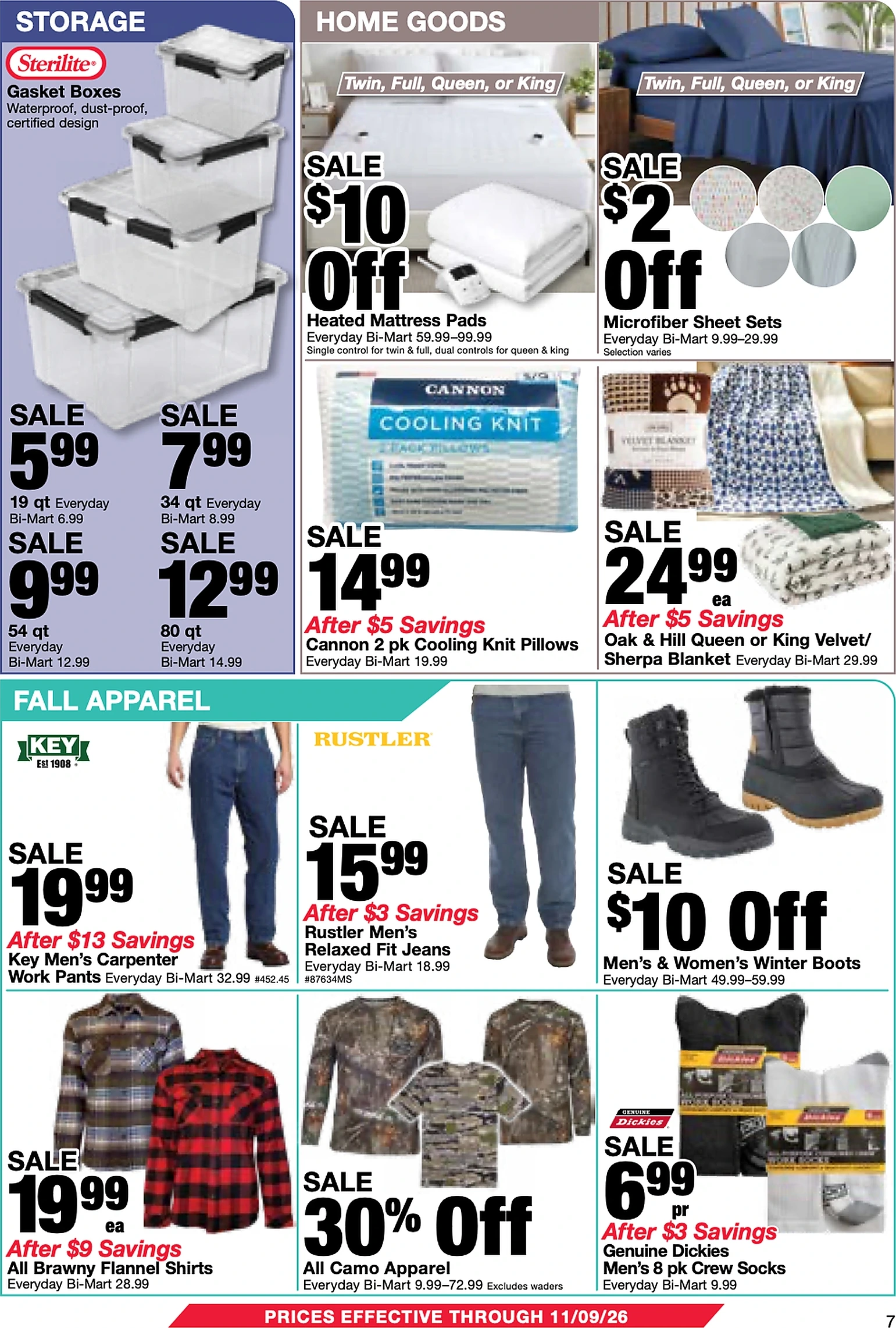 Bi-Mart October 27 Savings Book - Page 7