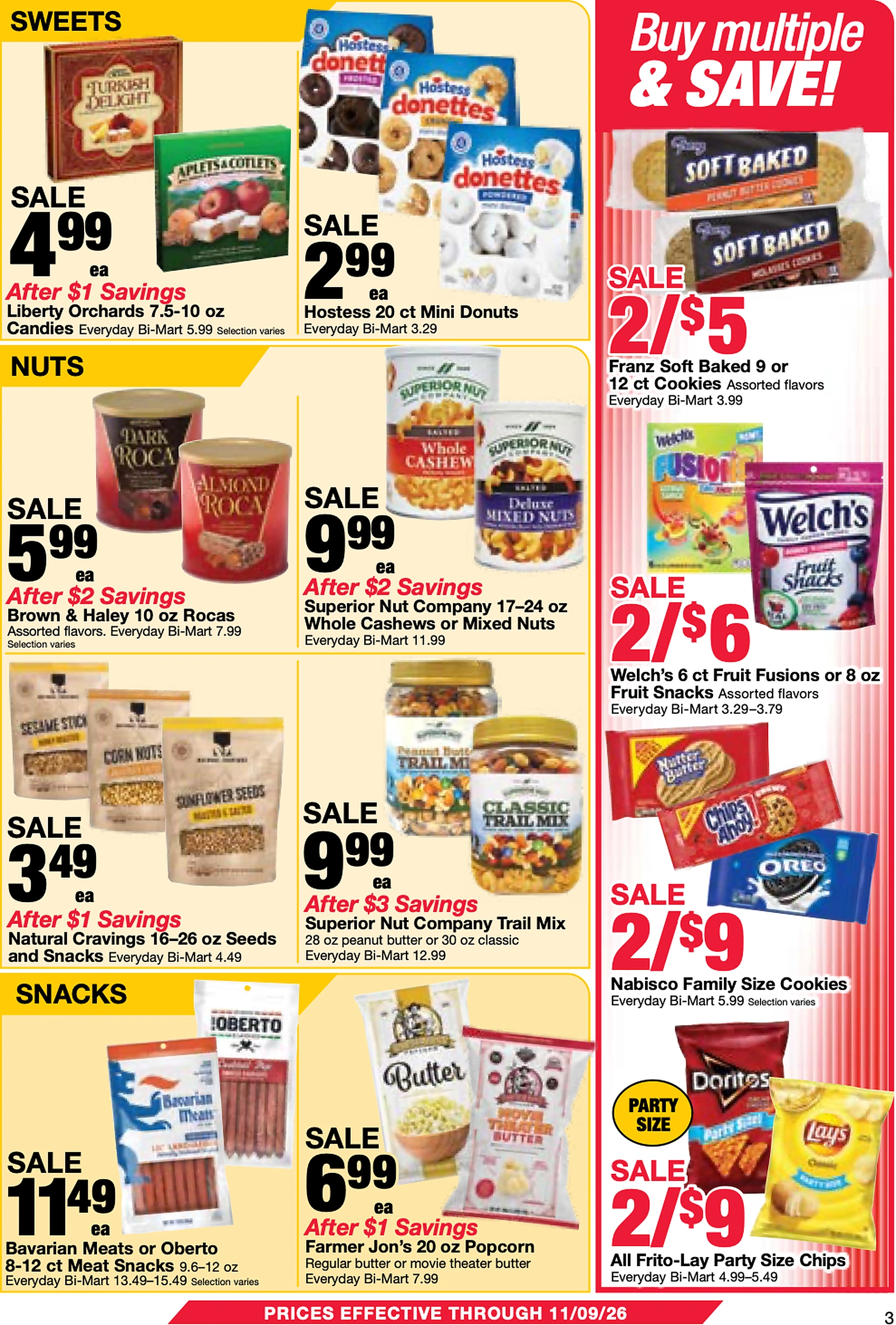 Bi-Mart October 27 Savings Book - Page 3