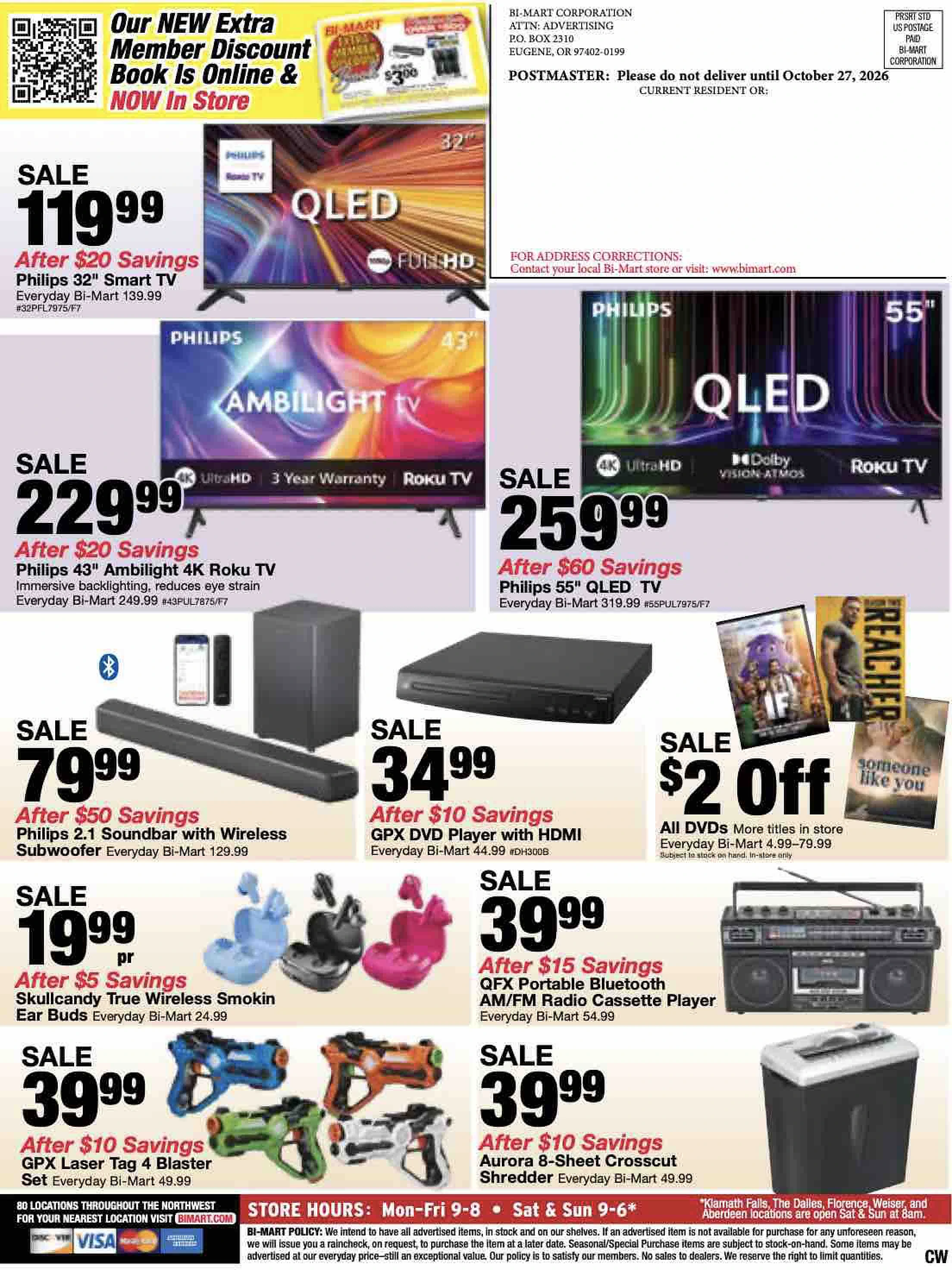Bi-Mart October 27 Savings Book - Page 12