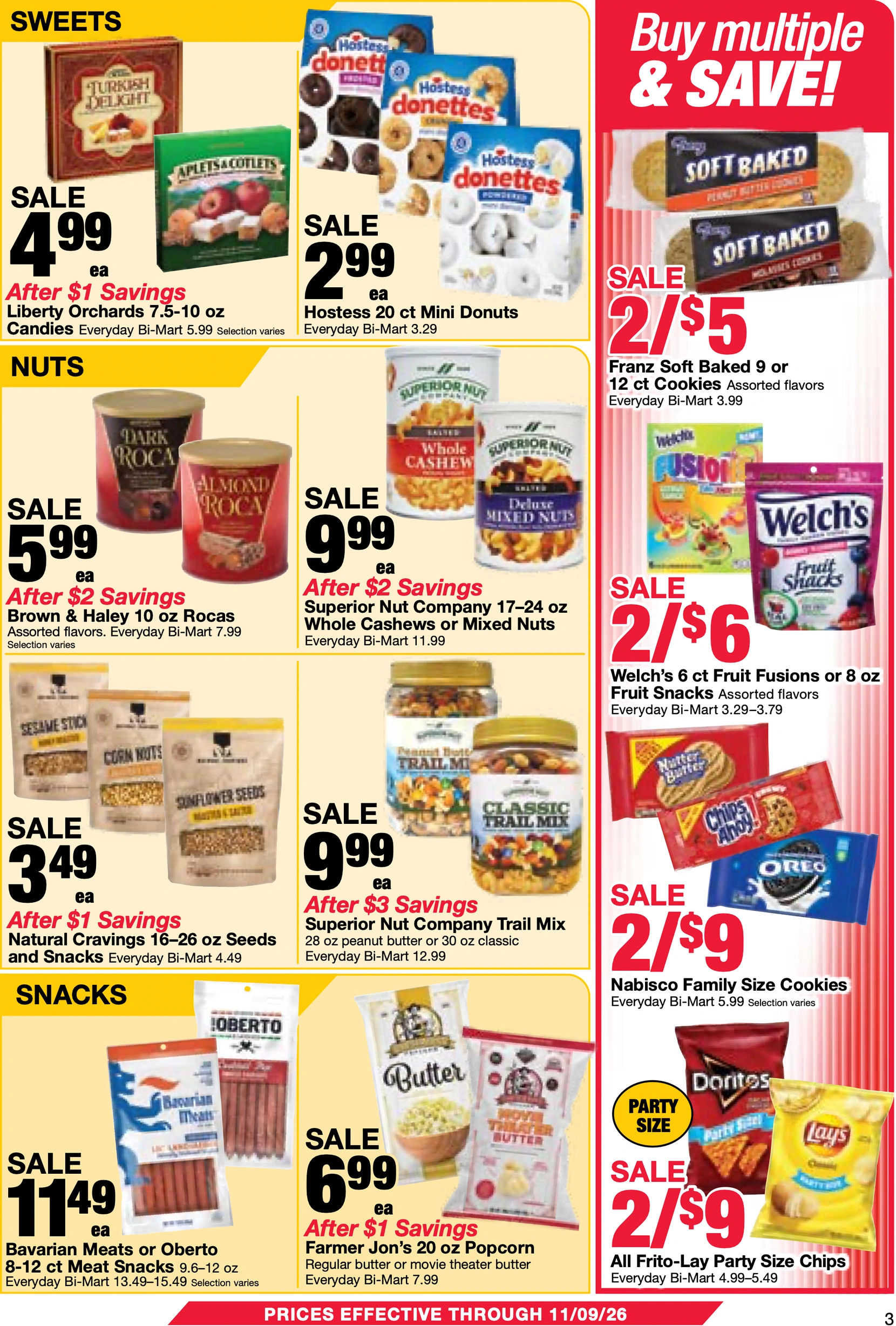 Bi-Mart October 27 Savings Book - Page 3