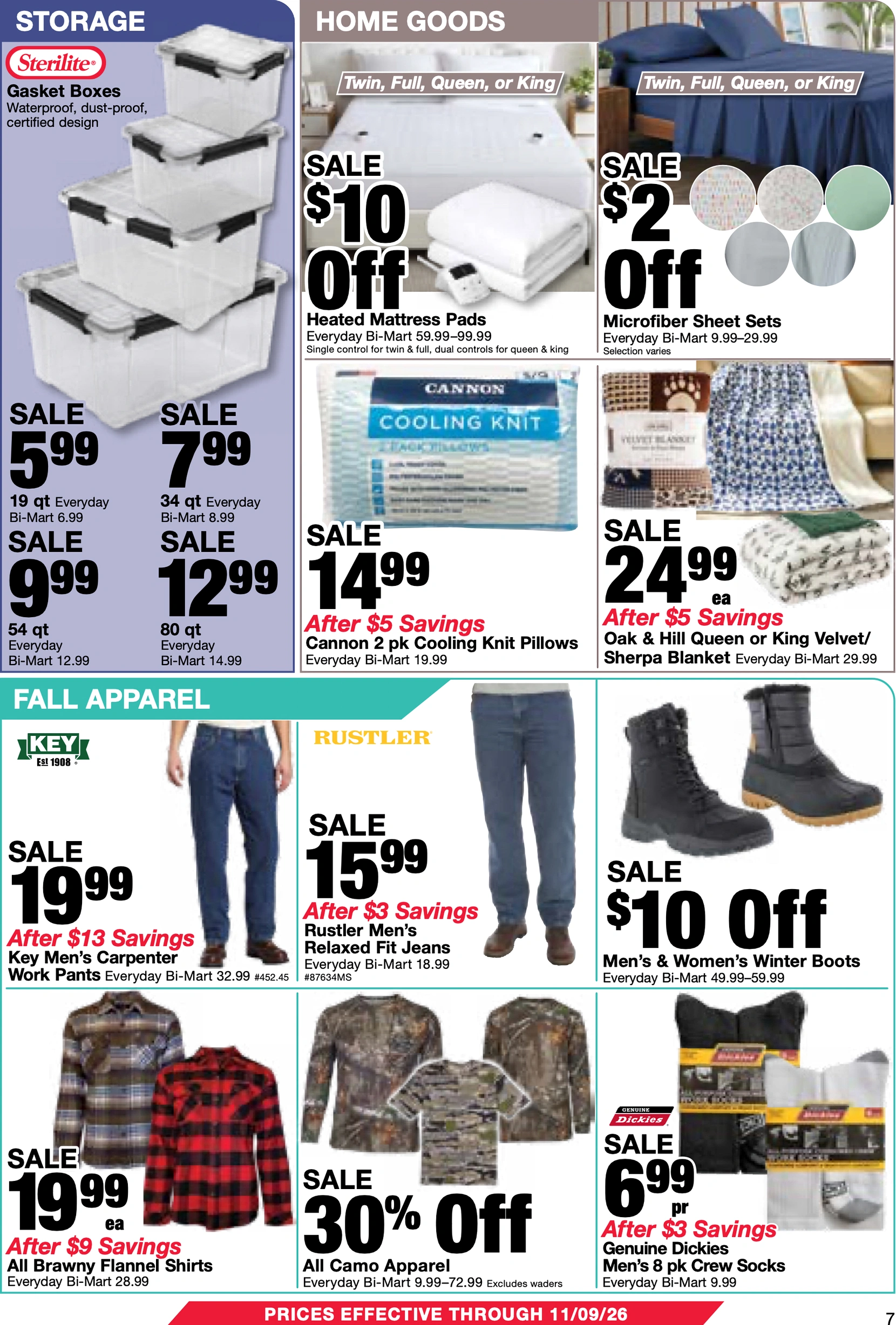 Bi-Mart October 27 Savings Book - Page 7