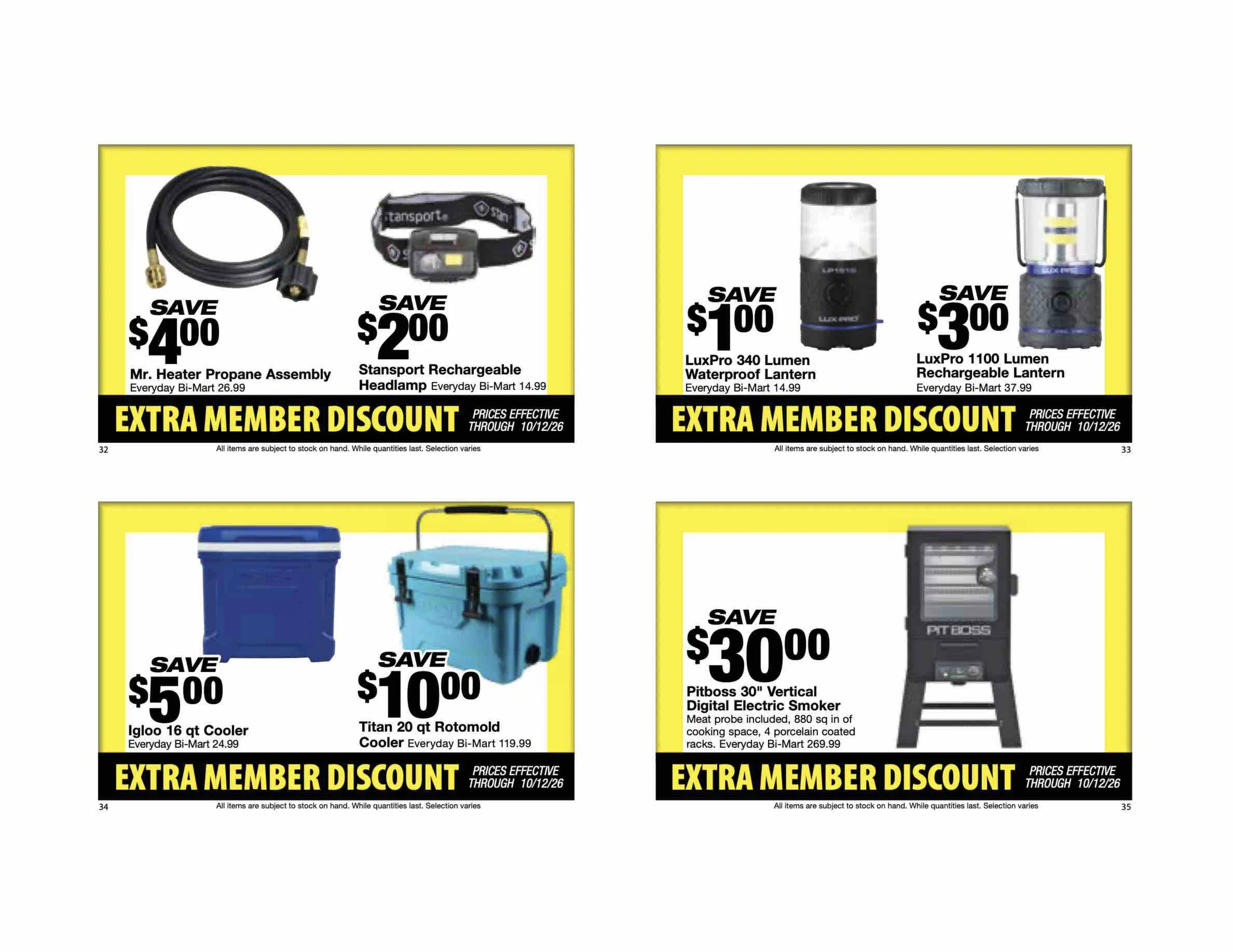 Bi-Mart September 28 Extra Member Discount Book - Page 10