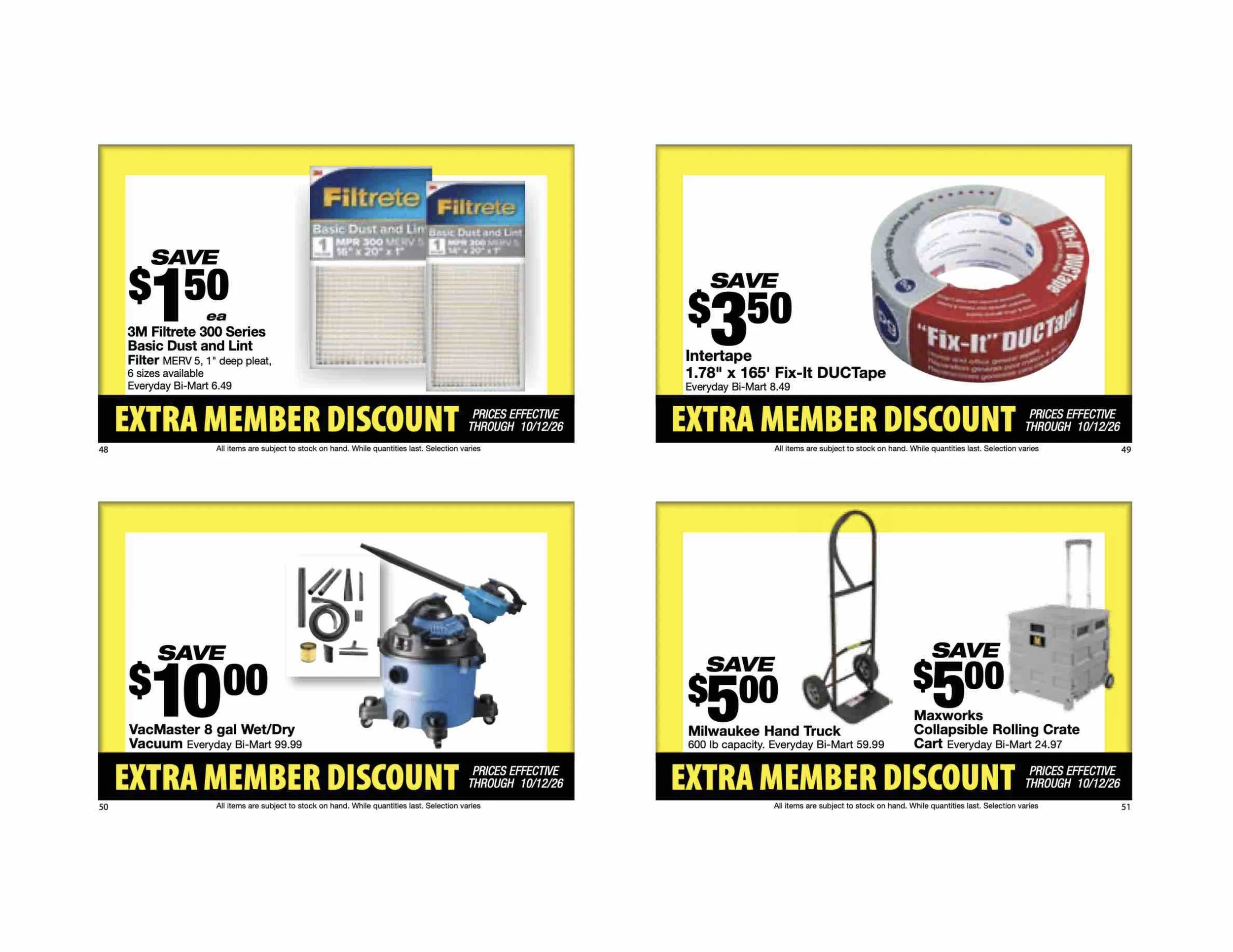 Bi-Mart September 28 Extra Member Discount Book - Page 14