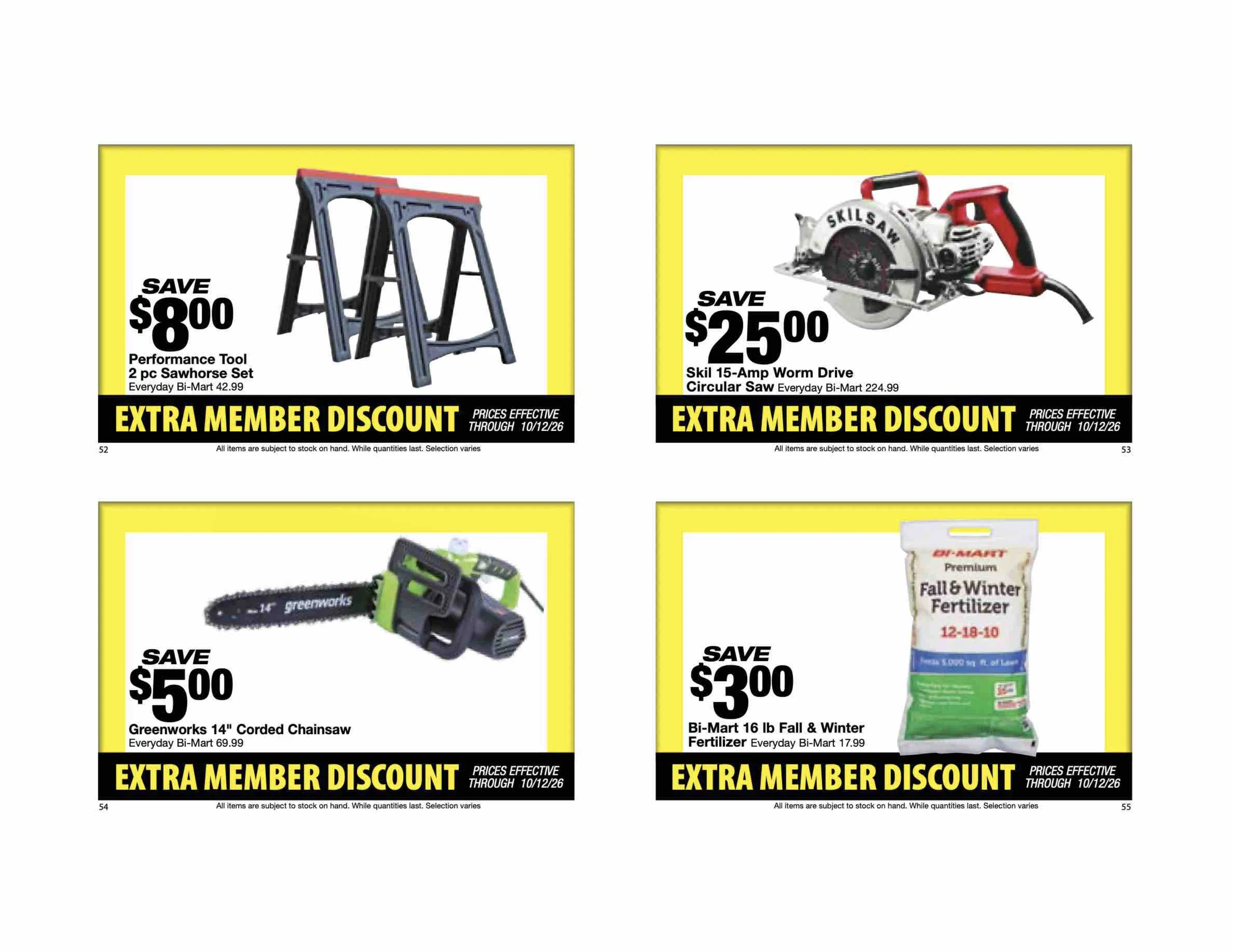 Bi-Mart September 28 Extra Member Discount Book - Page 15