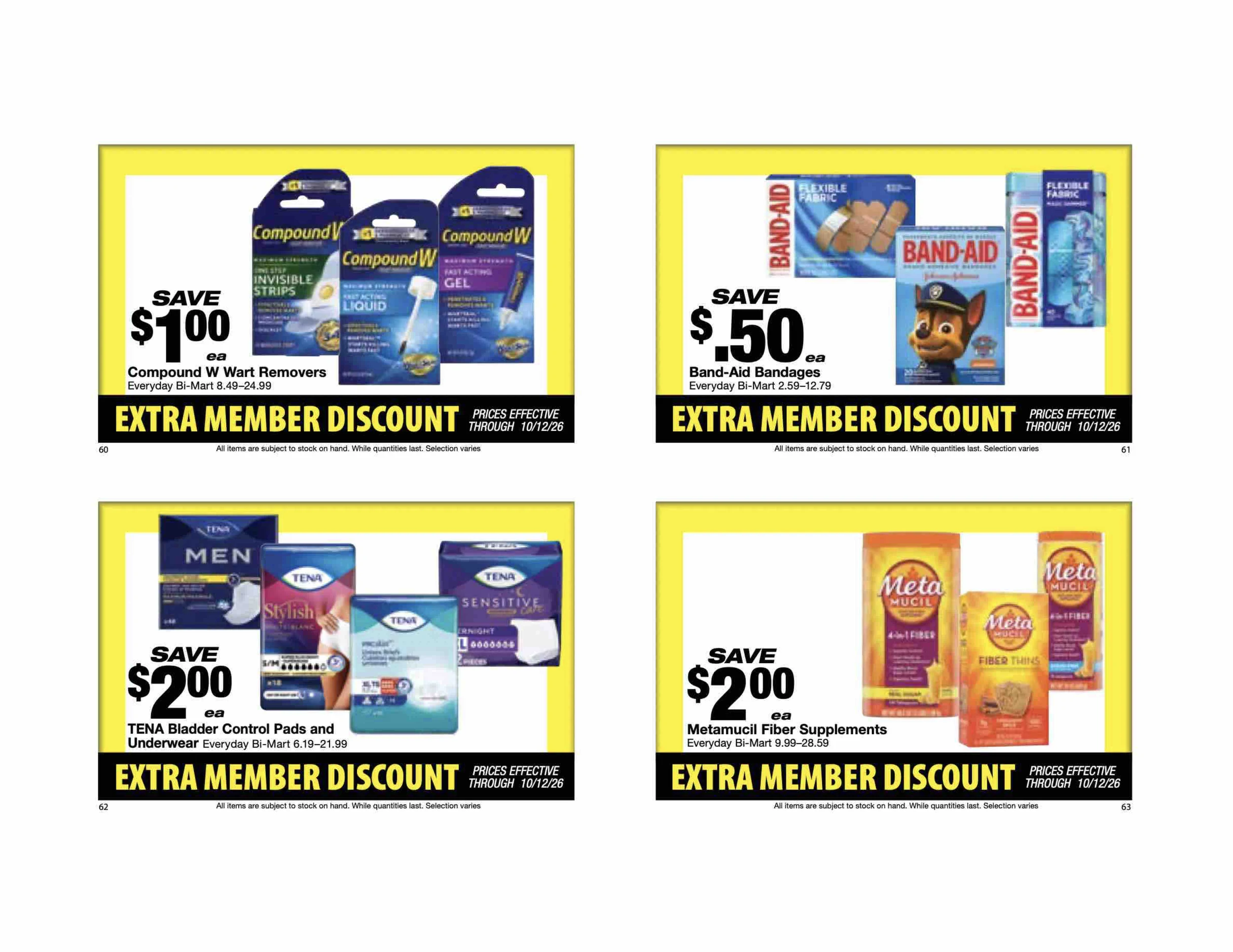 Bi-Mart September 28 Extra Member Discount Book - Page 17