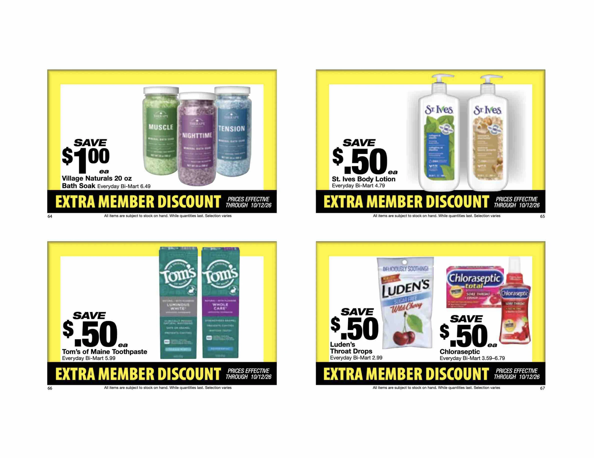 Bi-Mart September 28 Extra Member Discount Book - Page 18
