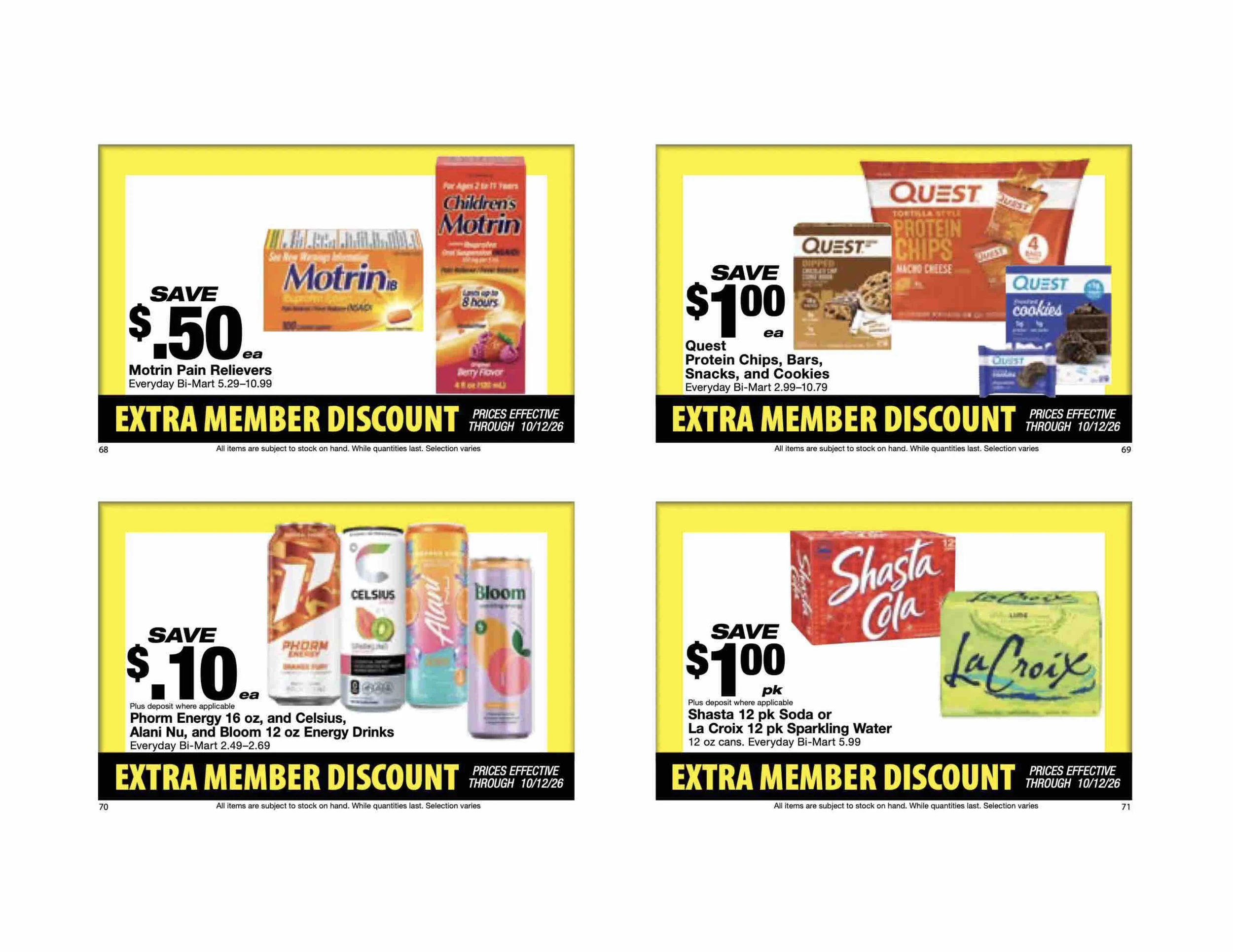 Bi-Mart September 28 Extra Member Discount Book - Page 19