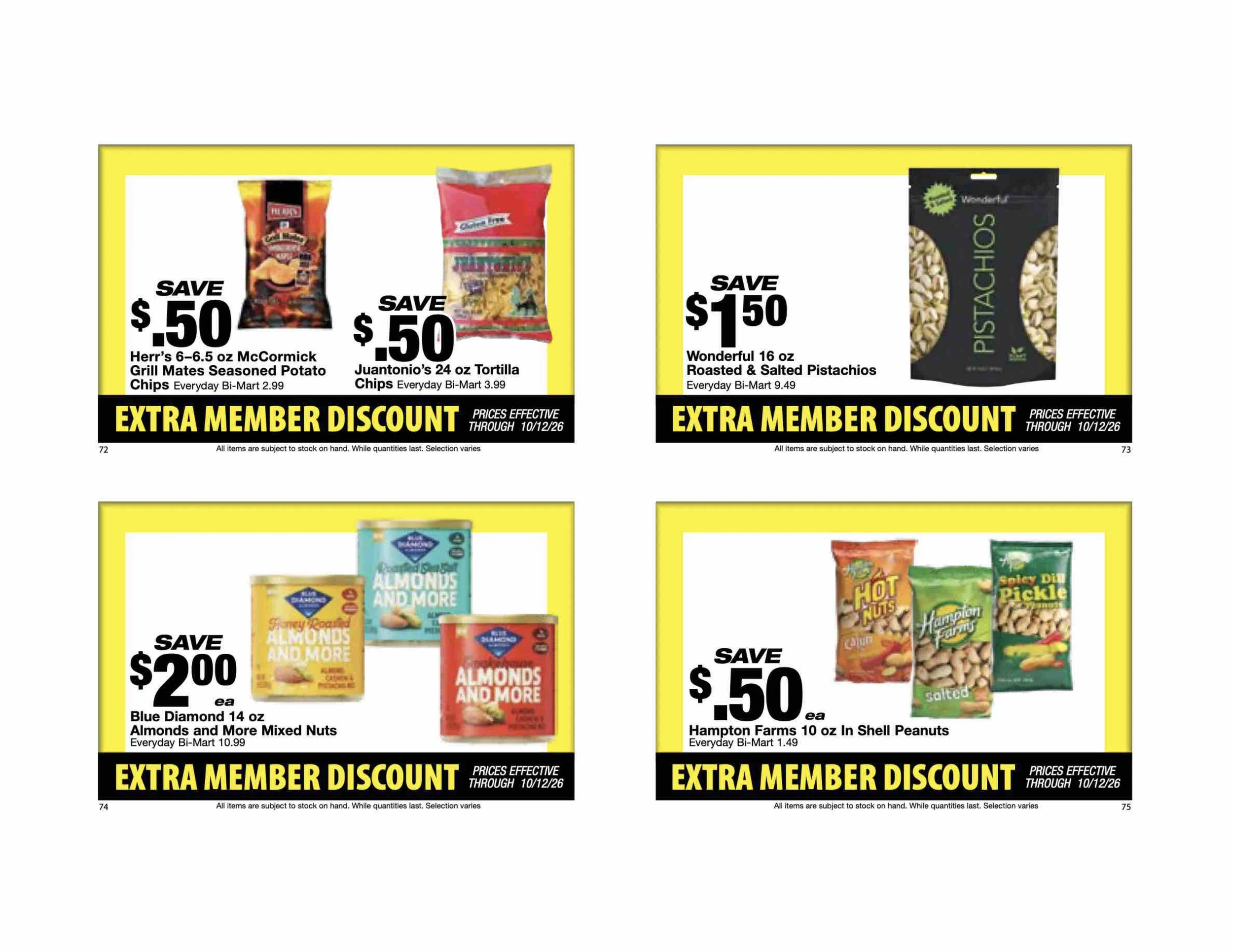 Bi-Mart September 28 Extra Member Discount Book - Page 20