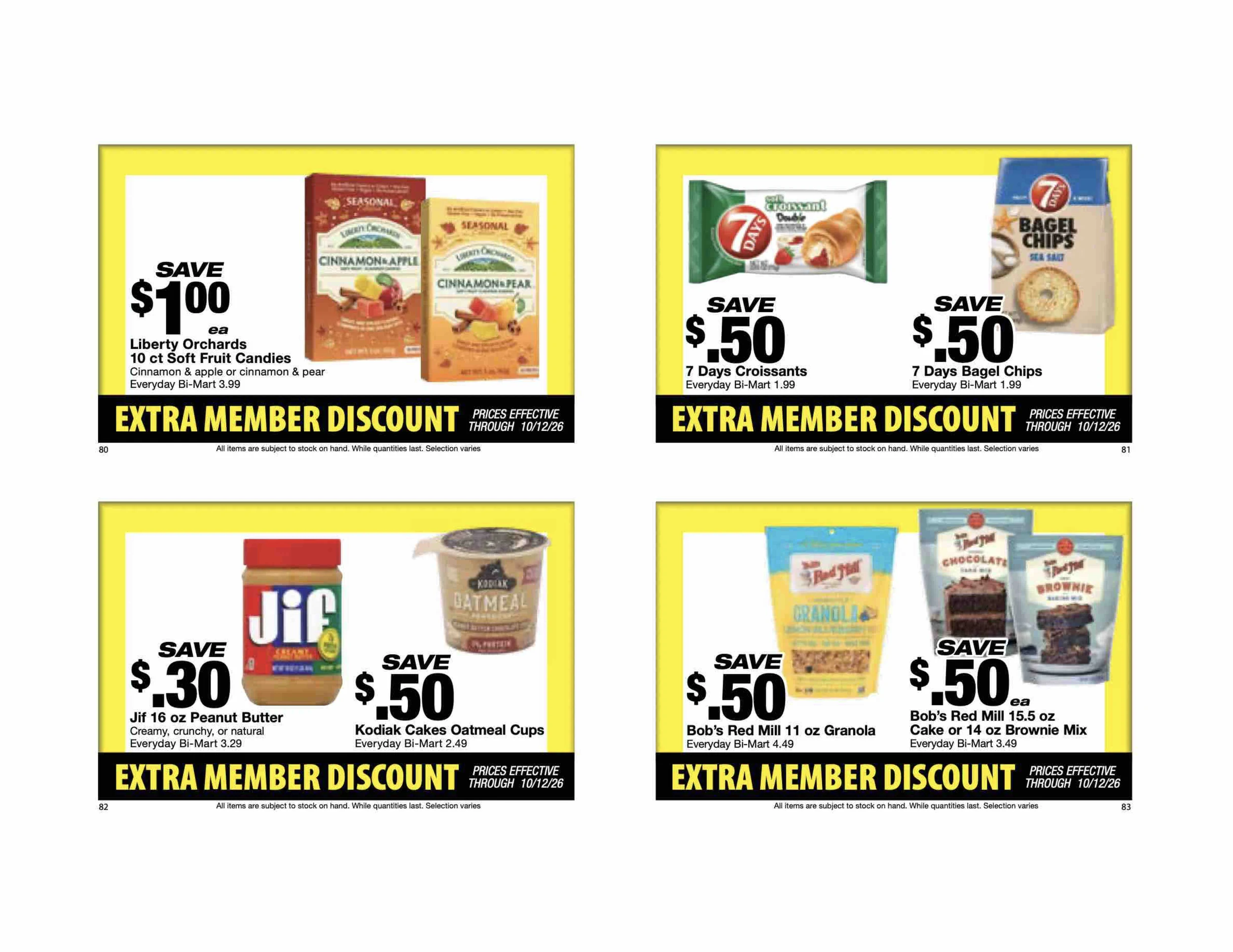 Bi-Mart September 28 Extra Member Discount Book - Page 22