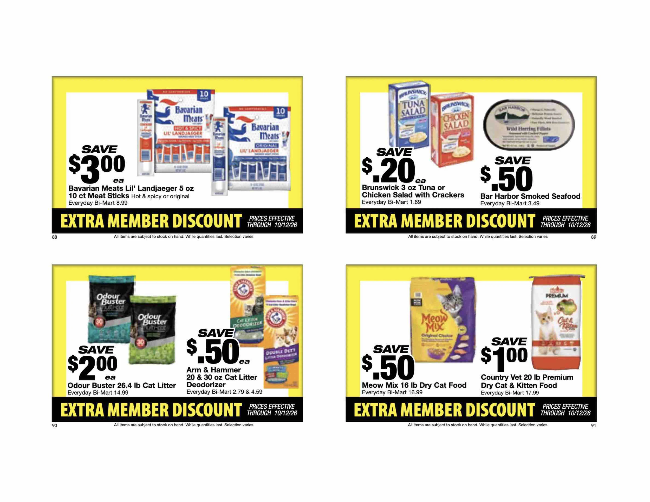 Bi-Mart September 28 Extra Member Discount Book - Page 24