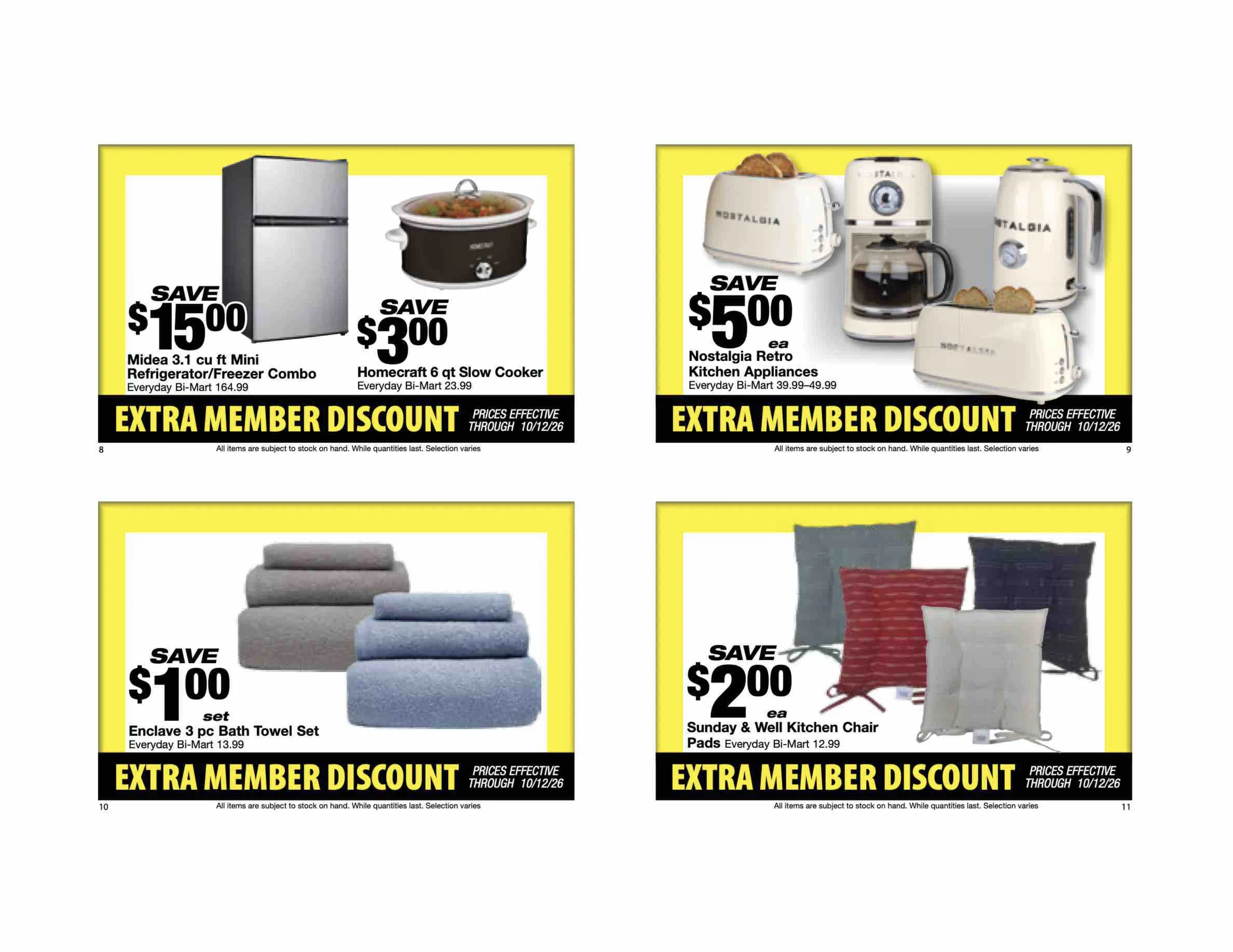 Bi-Mart September 28 Extra Member Discount Book - Page 4