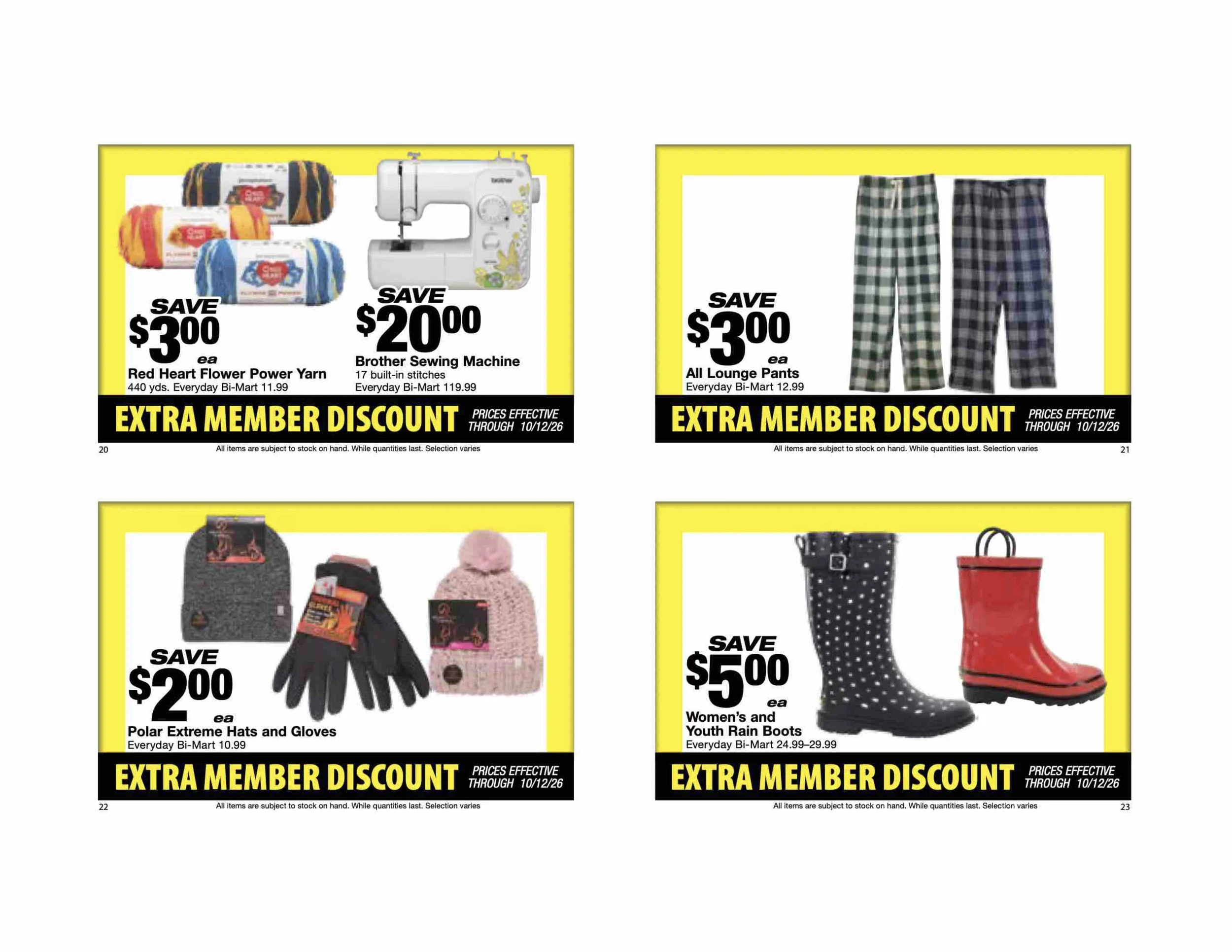 Bi-Mart September 28 Extra Member Discount Book - Page 7