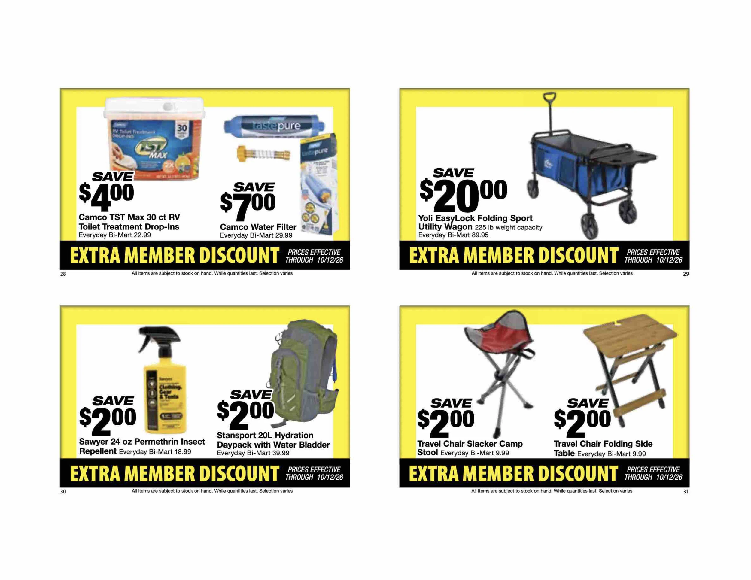 Bi-Mart September 28 Extra Member Discount Book - Page 9