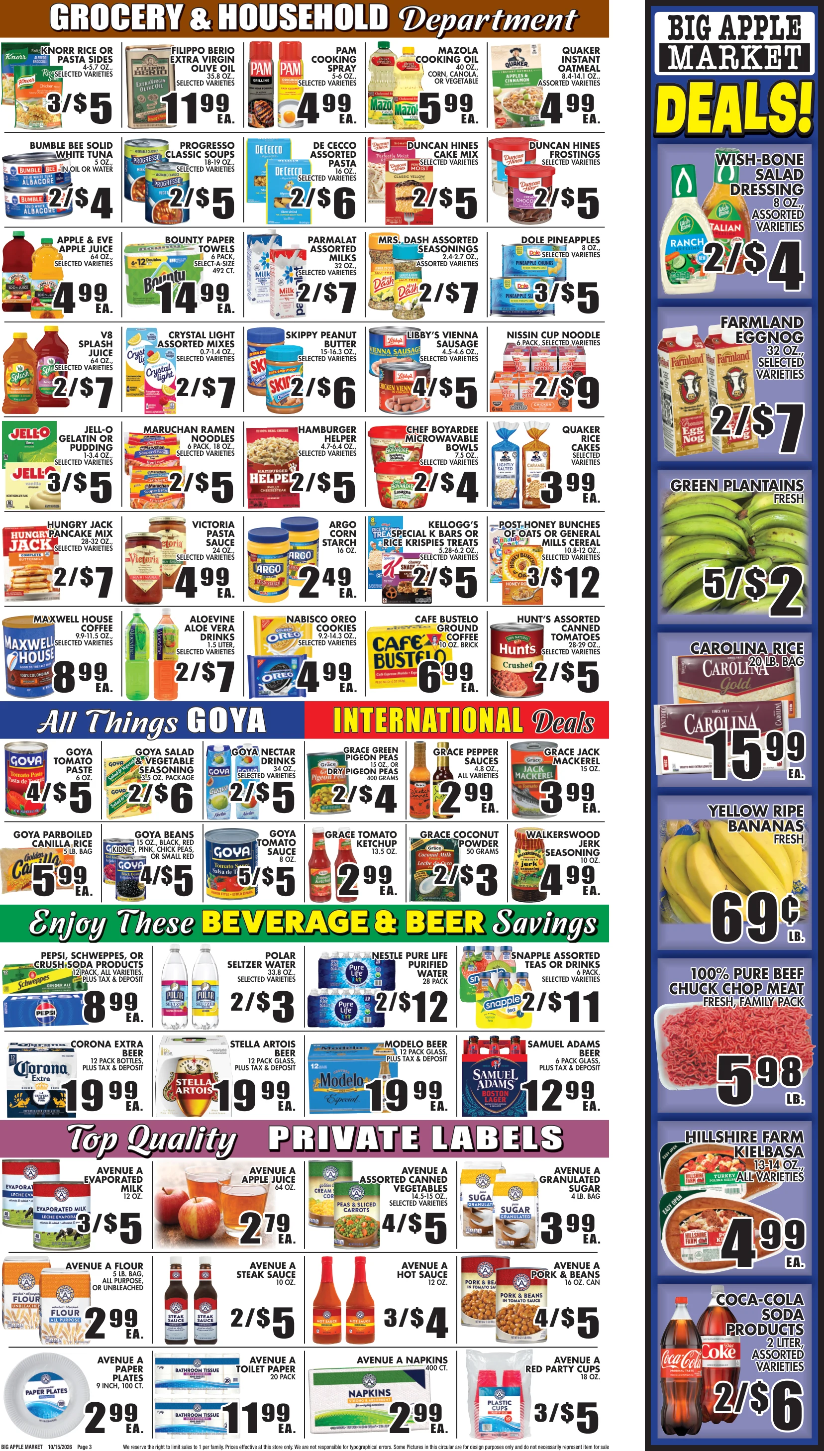 Big Apple Meat Market Big Apple Meat Market - Page 3