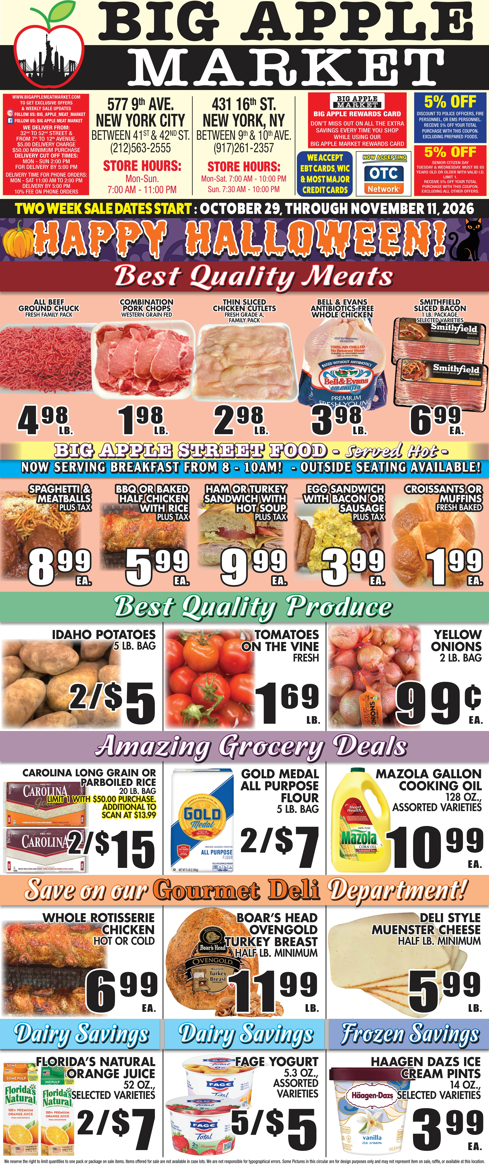 Big Apple Meat Market Big Apple Meat Market - Page 1