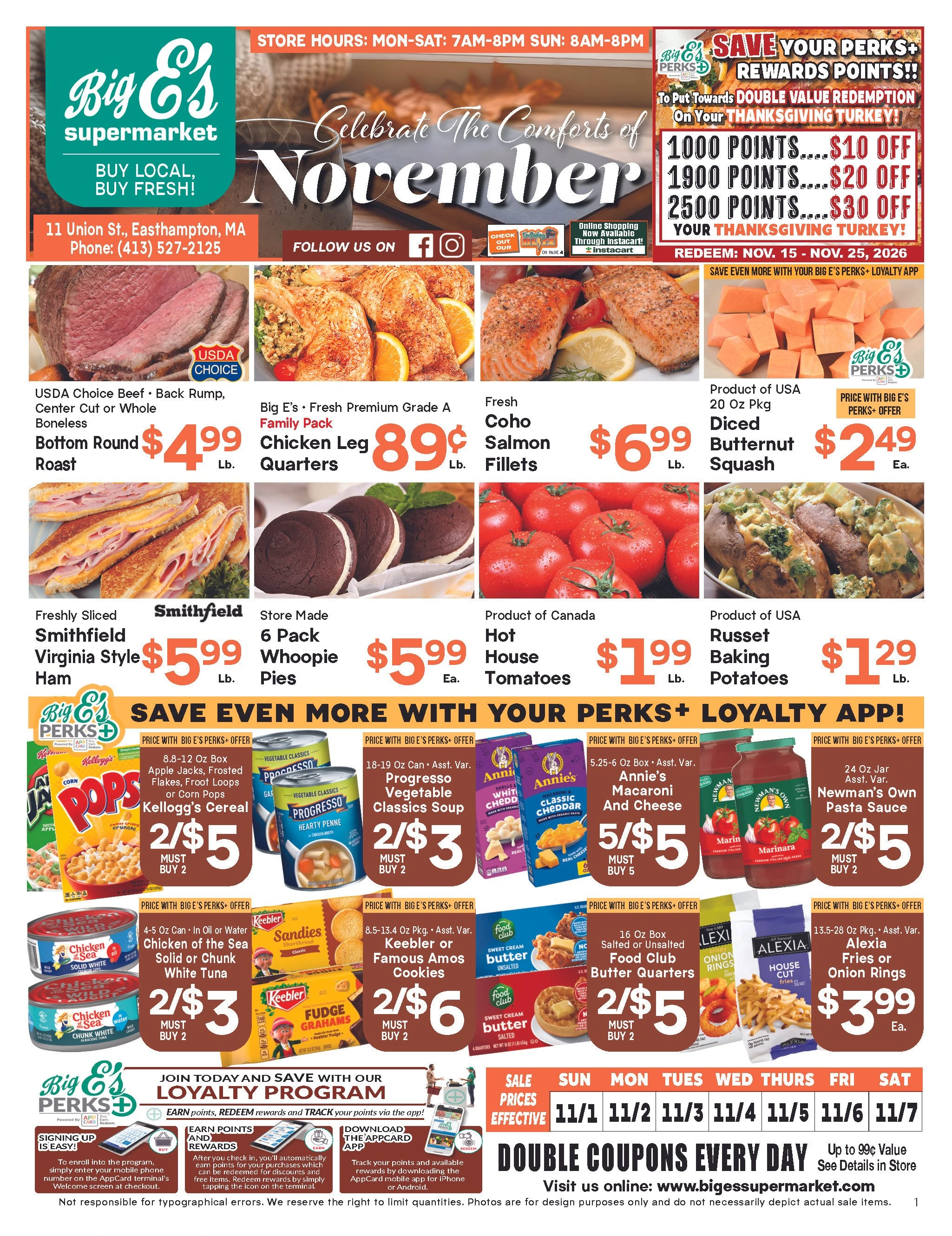 Big E's Supermarket Weekly Ad (2026-10-27 - 2026-11-02) - Page 2