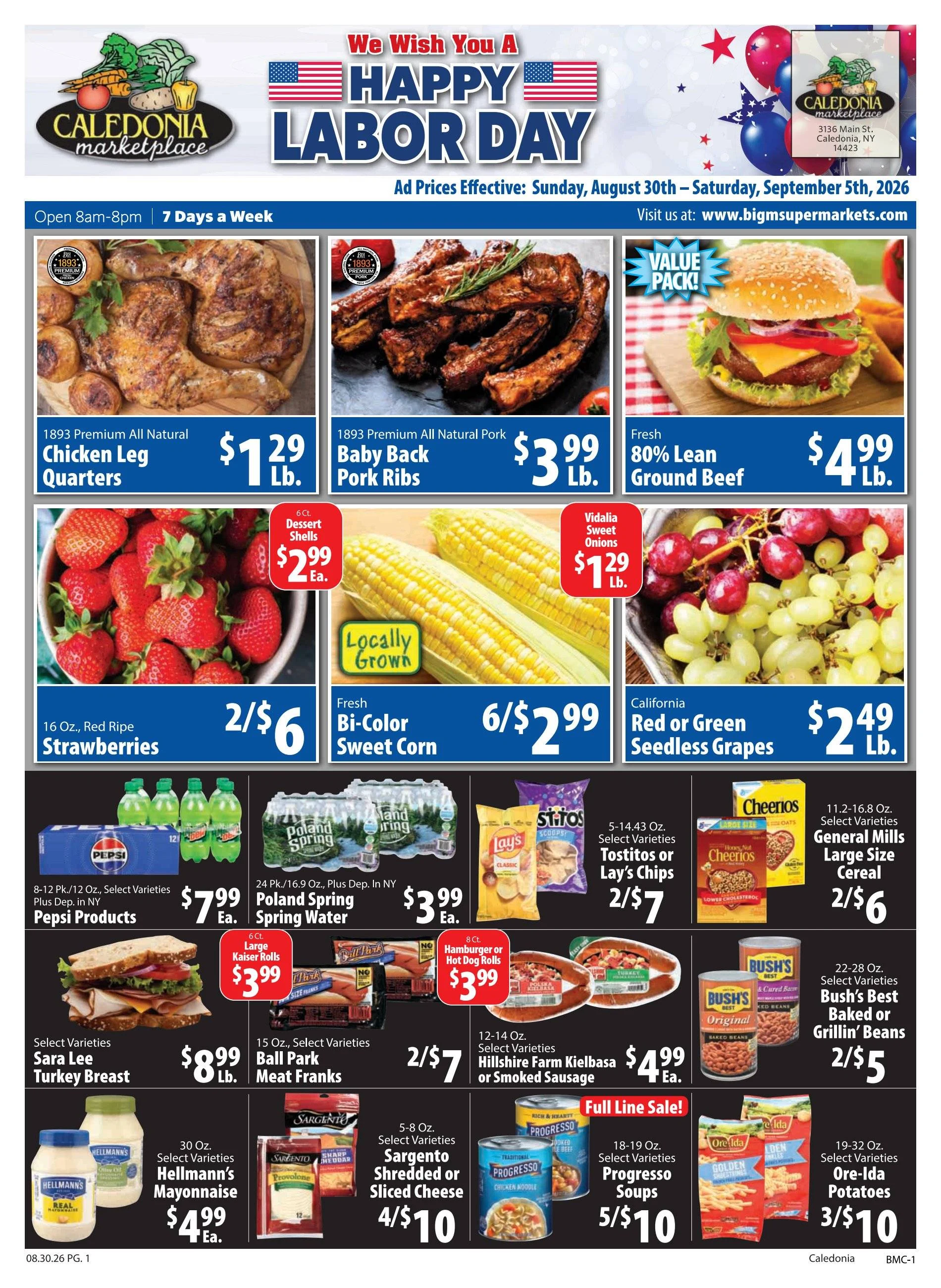 Big M Supermarkets Weekly Ad 8/30/2026 - 9/5/2026 - Page 1