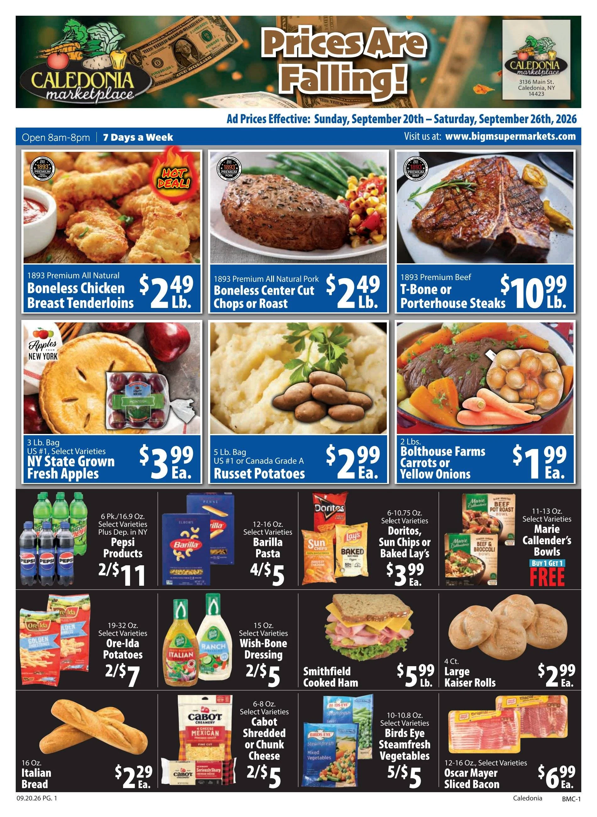 Big M Supermarkets Weekly Ad 9/20/2026 - 9/26/2026 - Page 1