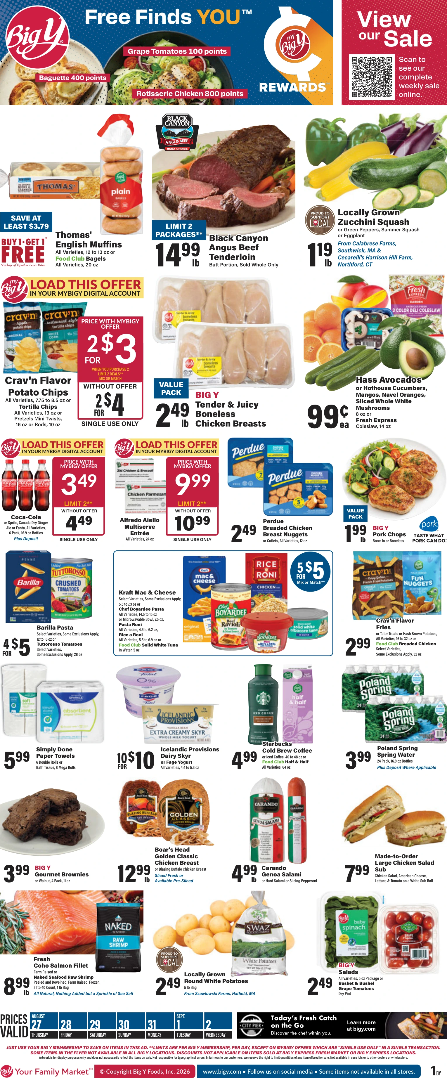 Big Y Weekly Ad - Page 1