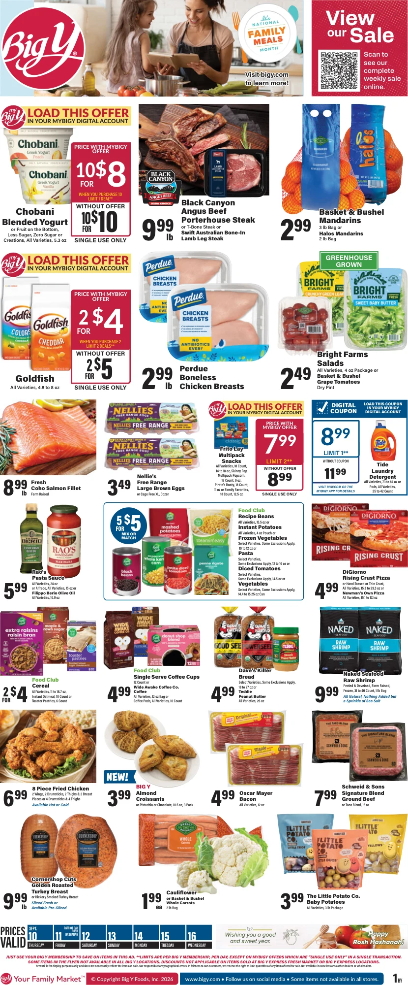 Big Y Weekly Ad - Page 1