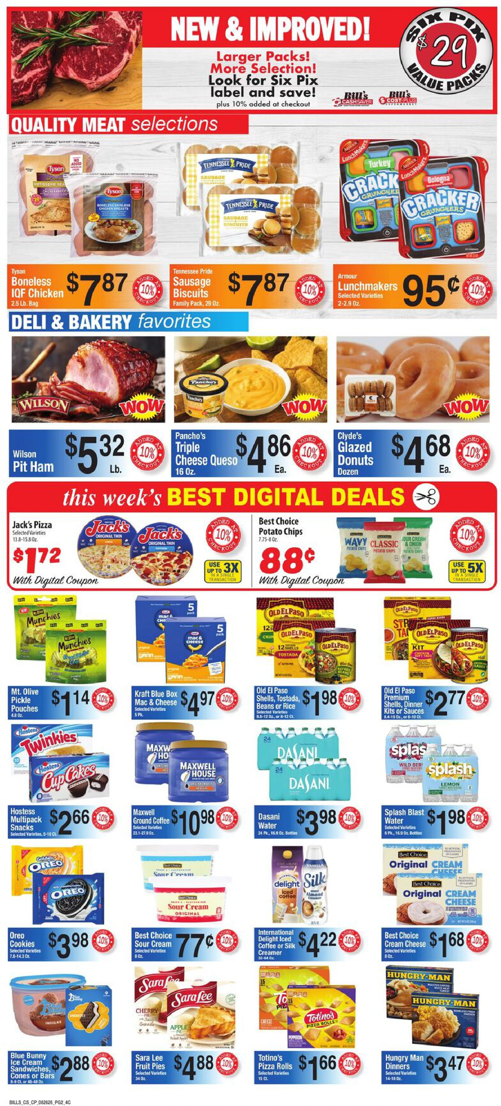 Bills Cash Saver Weekly - Page 2