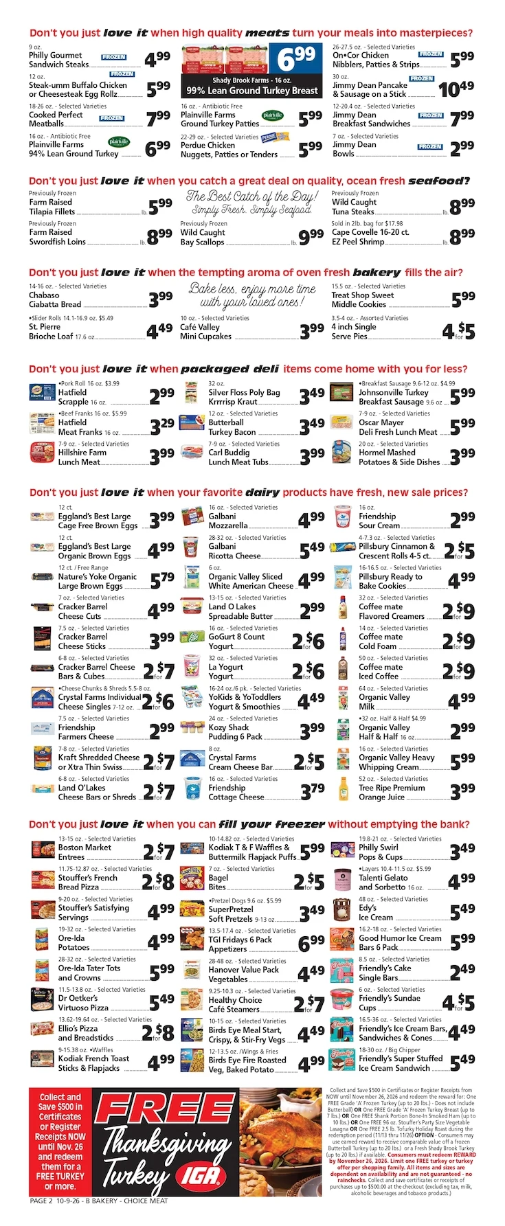 Bishop's IGA Weekly Ad - Page 2