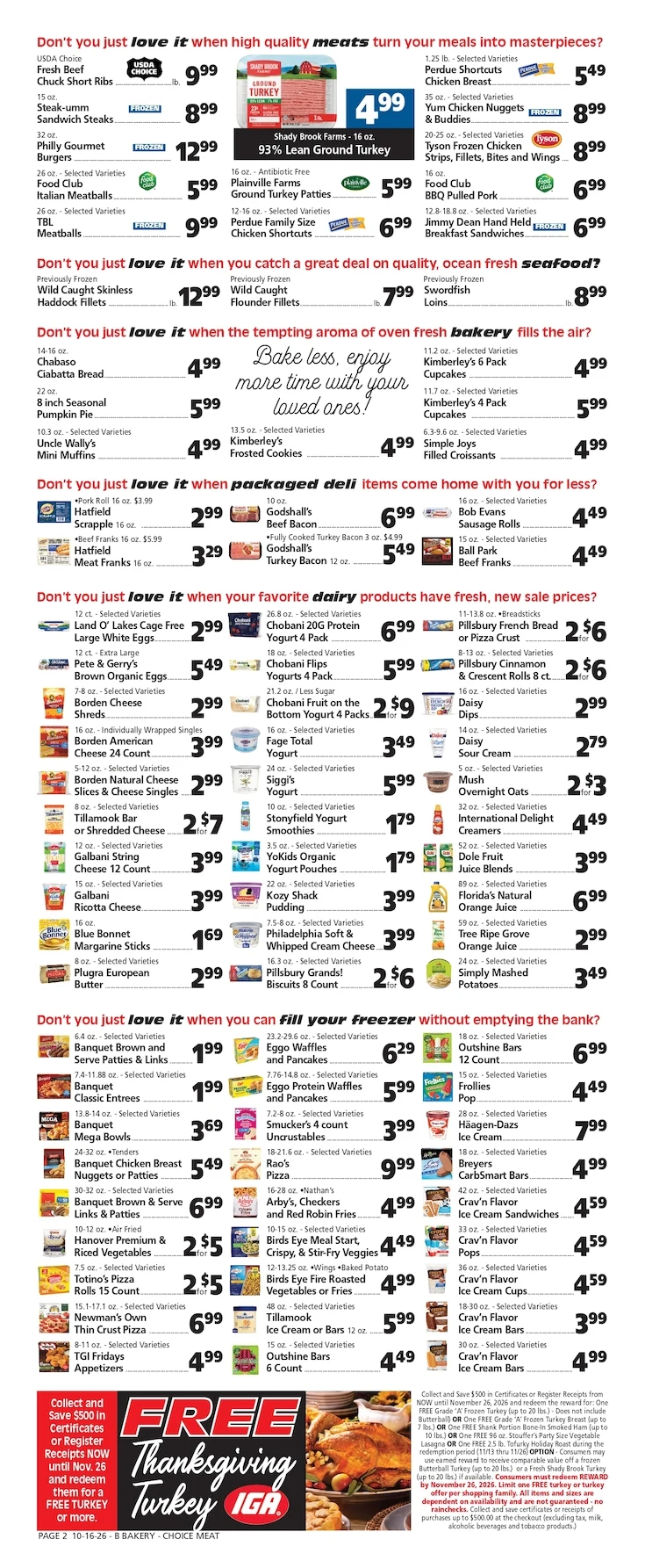 Bishop's IGA Weekly Ad - Page 2