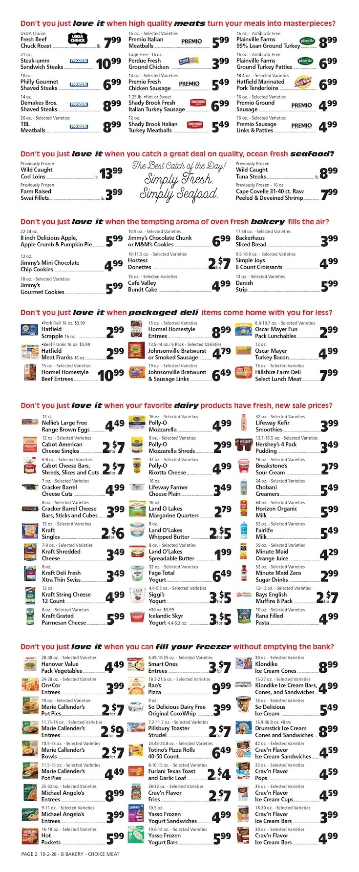 Bishop's IGA Weekly Ad - Page 2