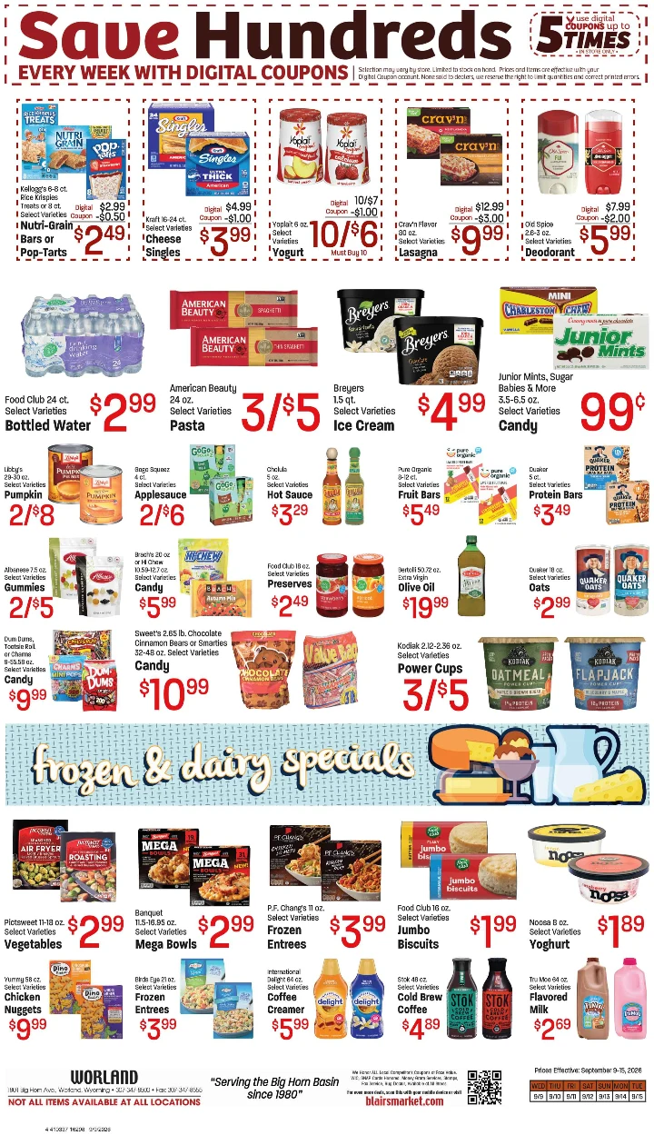 Blair's Market Blair's Market Worland - September 9, 2026 - Page 4